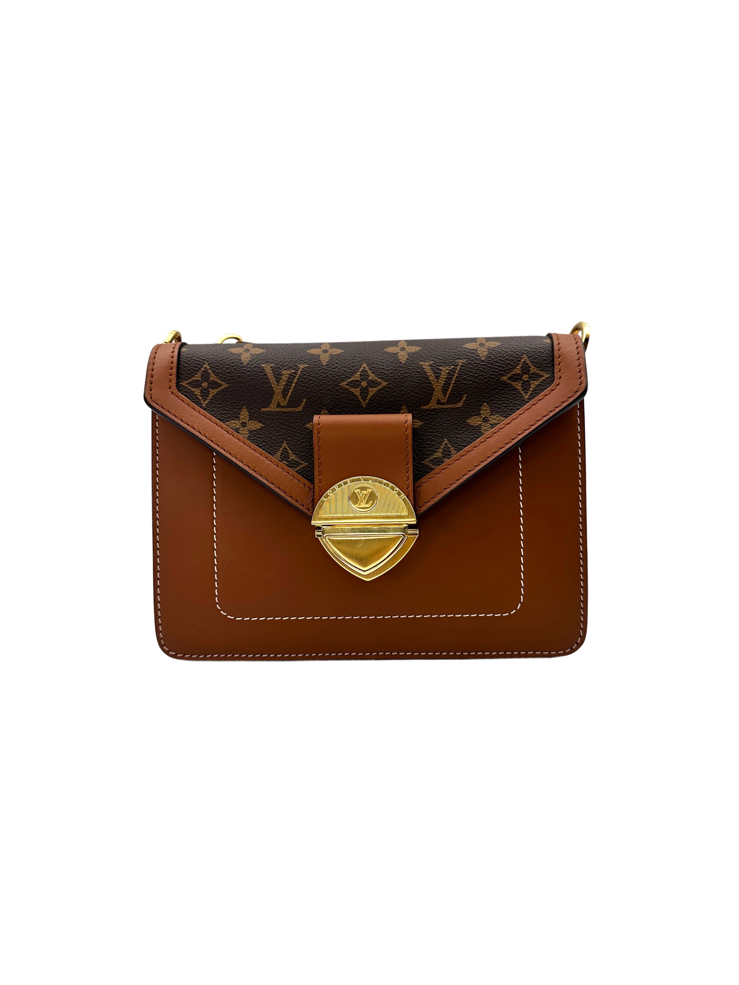 Louis Vuitton Biface Brown Monogram Canvas Shoulder Bag IRIS096