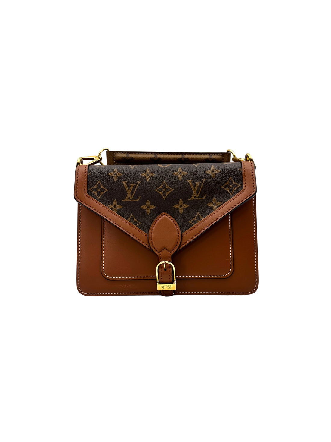 Louis Vuitton Biface Brown Monogram Canvas Shoulder Bag IRIS096