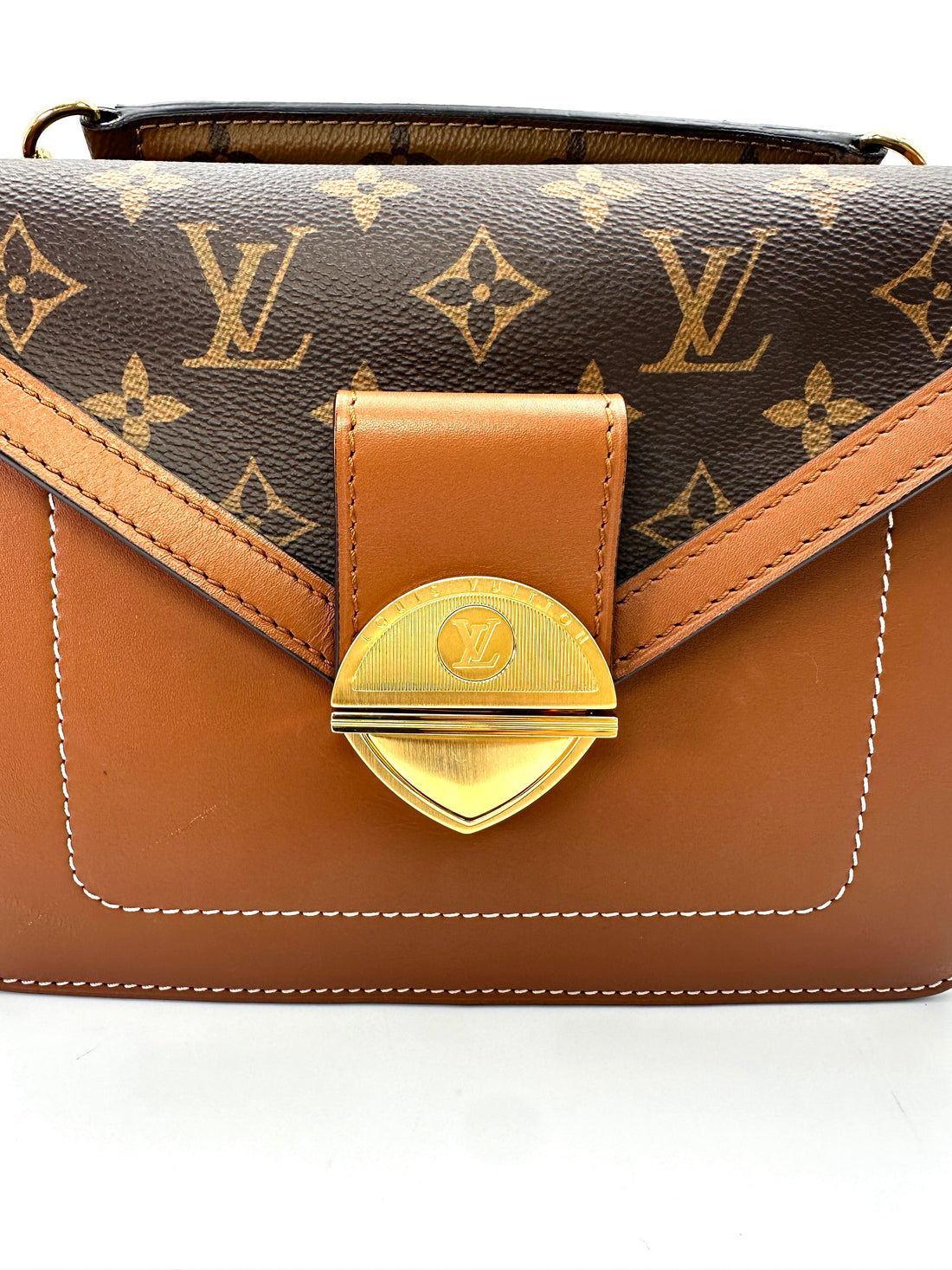 Louis Vuitton Biface Brown Monogram Canvas Shoulder Bag IRIS096