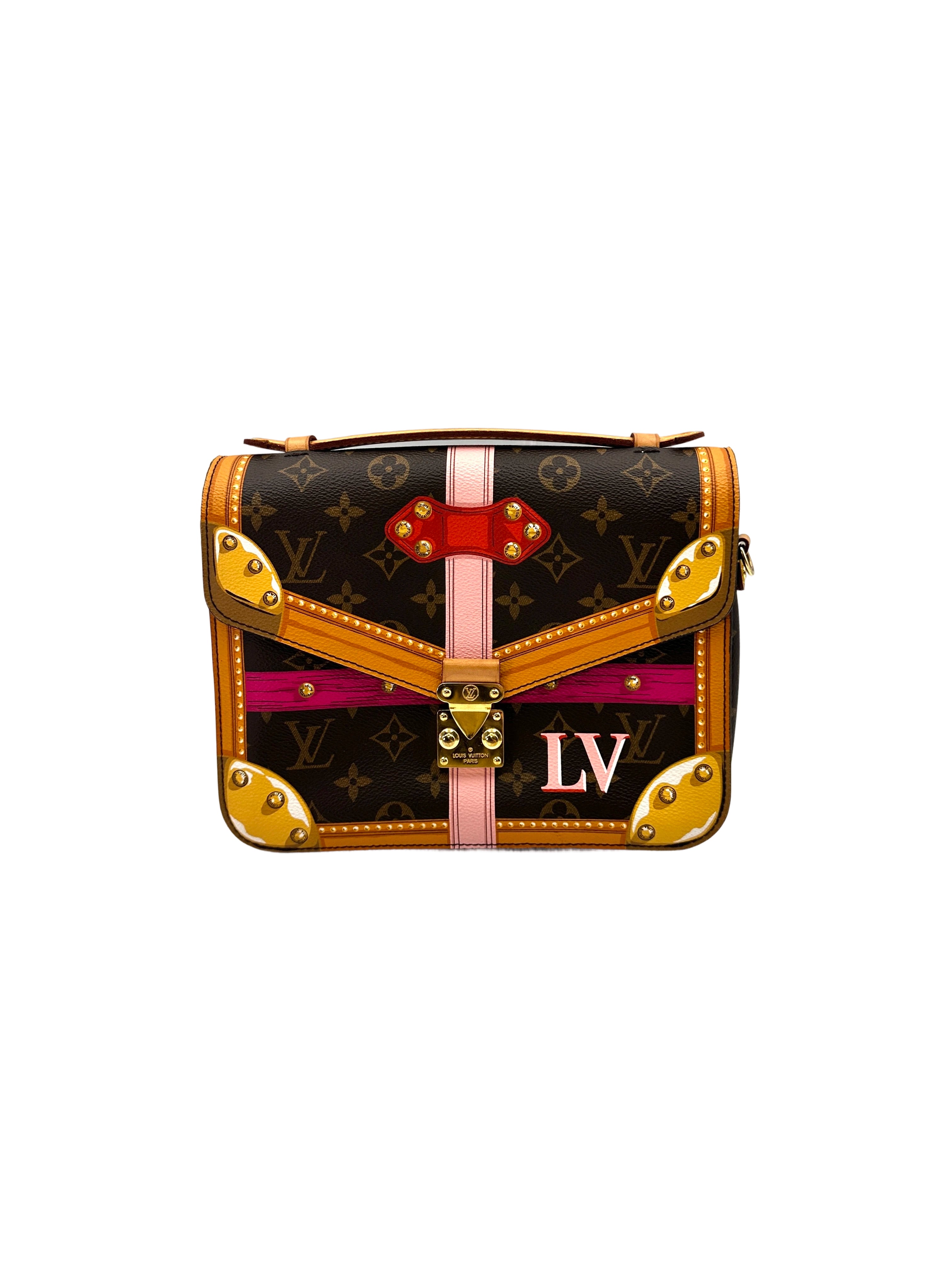 Louis Vuitton Monogram Summer Trunk Pochette Metis LV2277