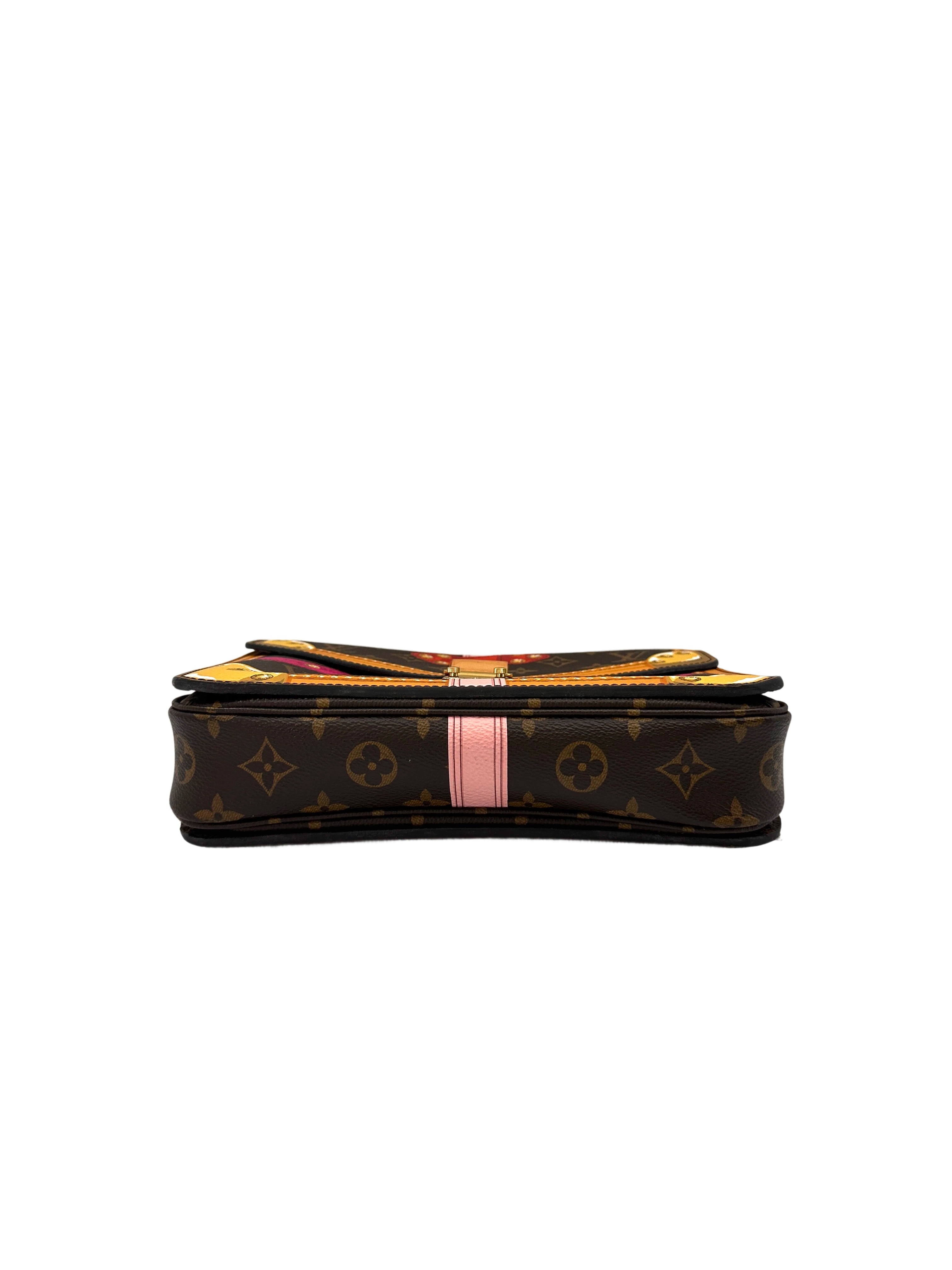 Louis Vuitton Monogram Summer Trunk Pochette Metis LV2277