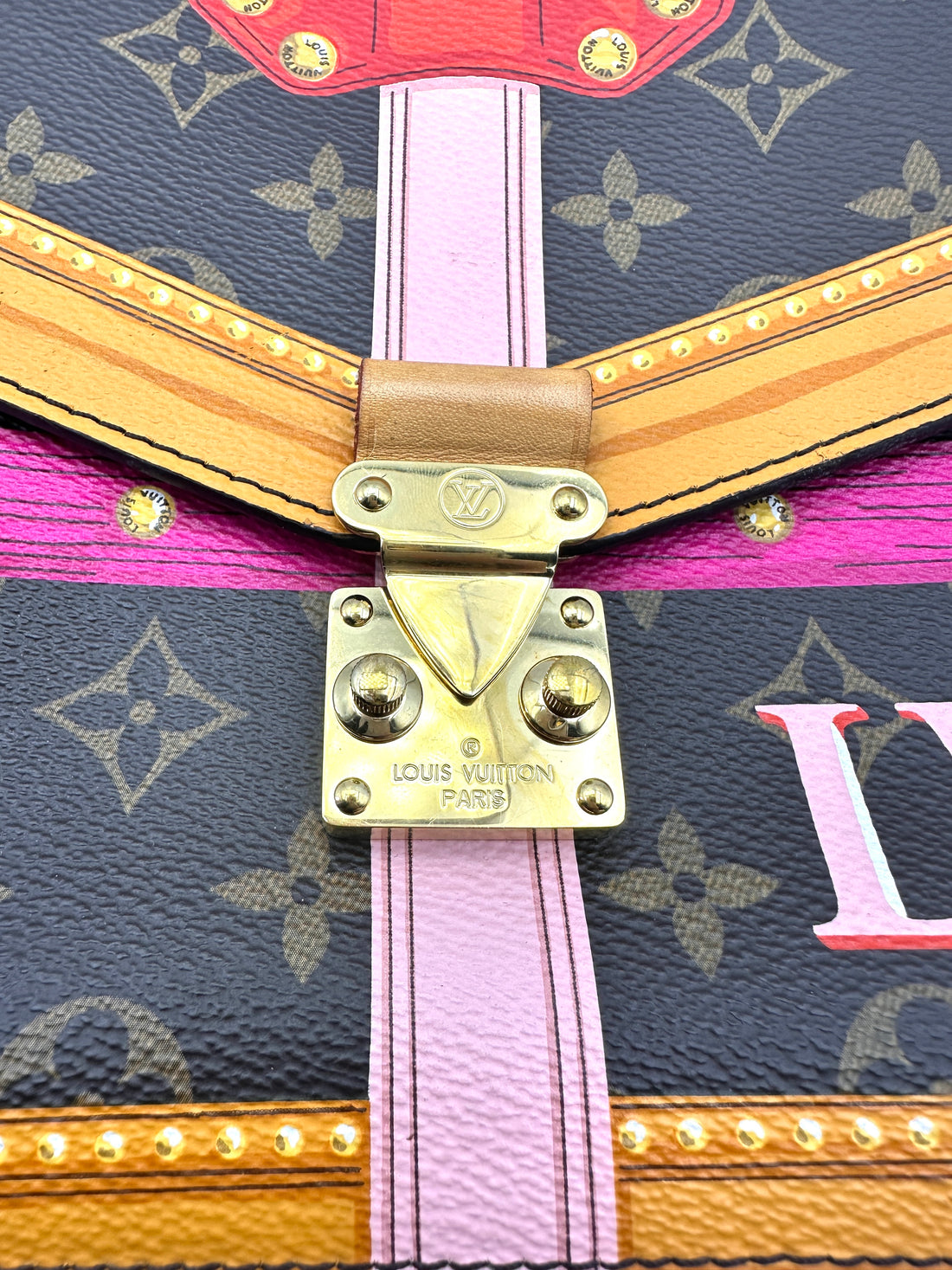 Louis Vuitton Monogram Summer Trunk Pochette Metis LV2277