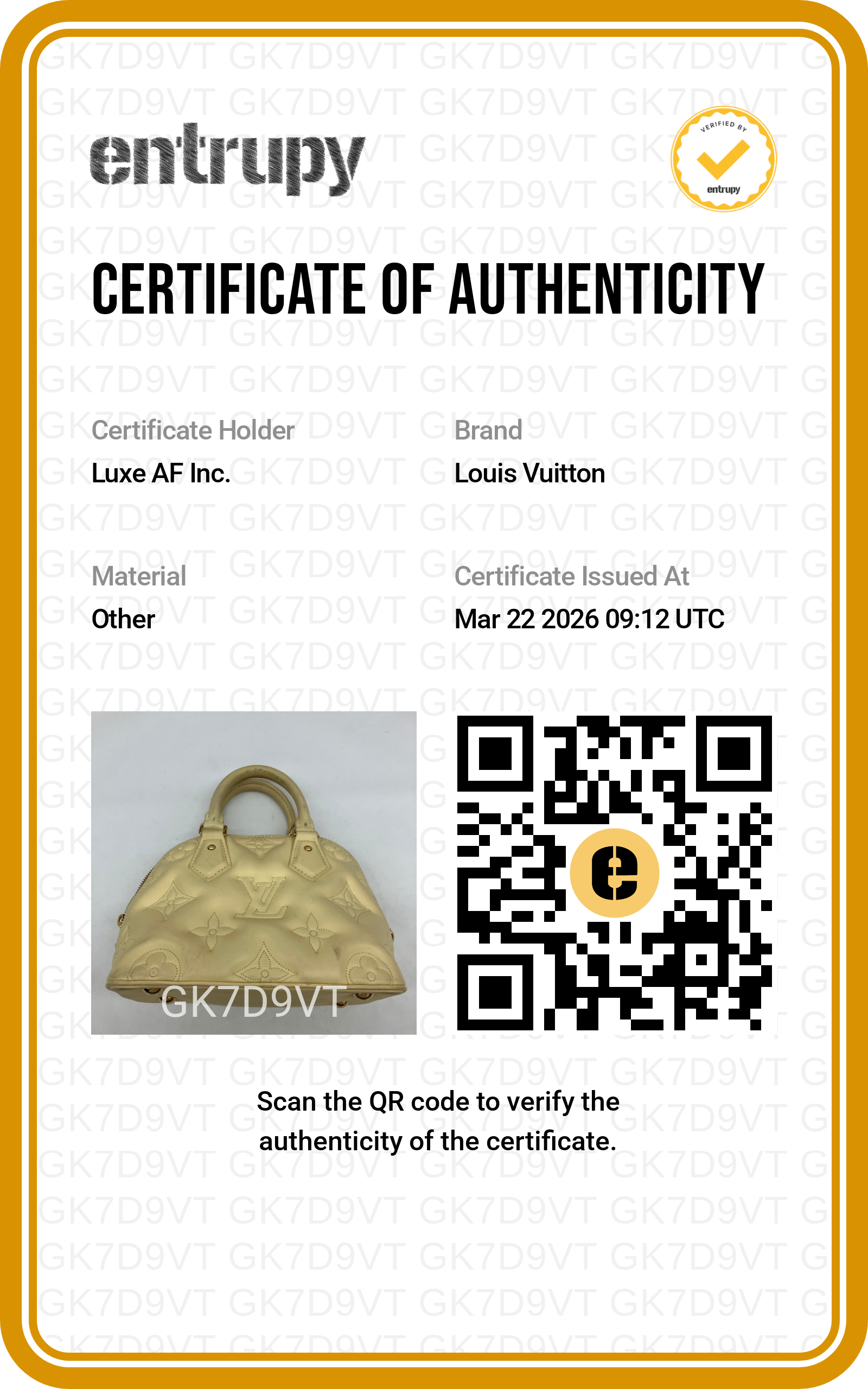 Louis Vuitton Alma Soft BB Bubblegram Yellow Quilted Leather Handle Bag LV2334