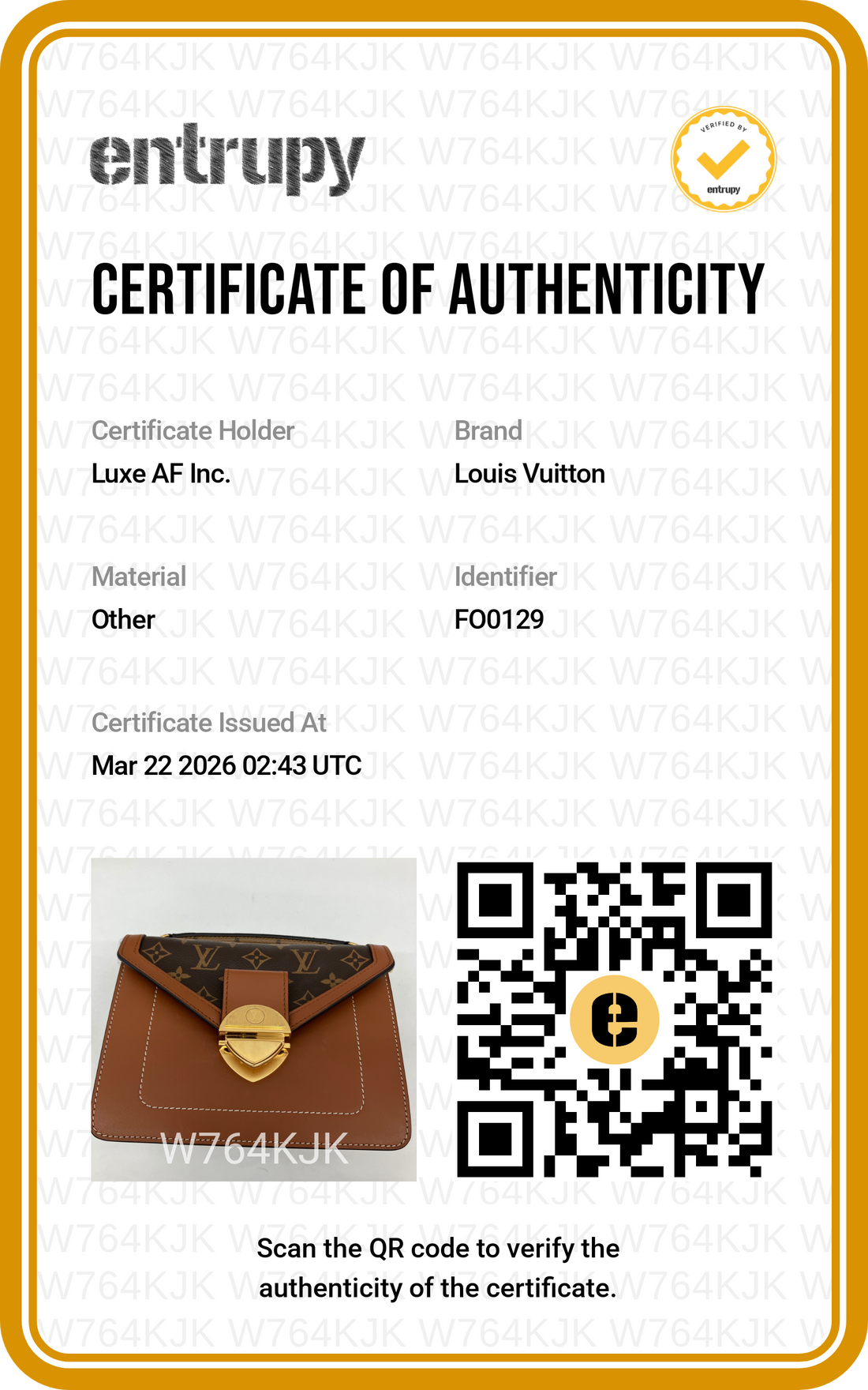 Louis Vuitton Biface Brown Monogram Canvas Shoulder Bag IRIS096