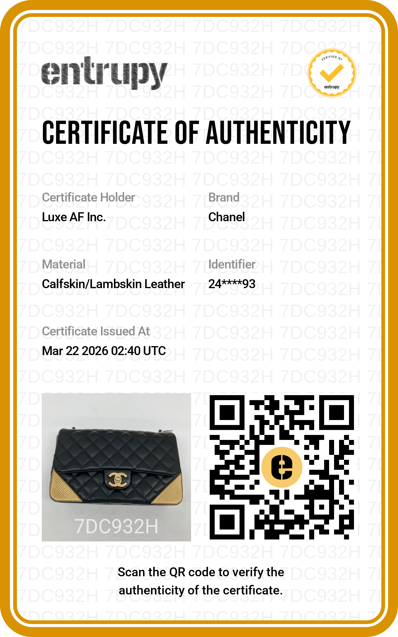 Chanel Black Quilted Leather Rock The Corner Flap Bag(24***93) CC1612