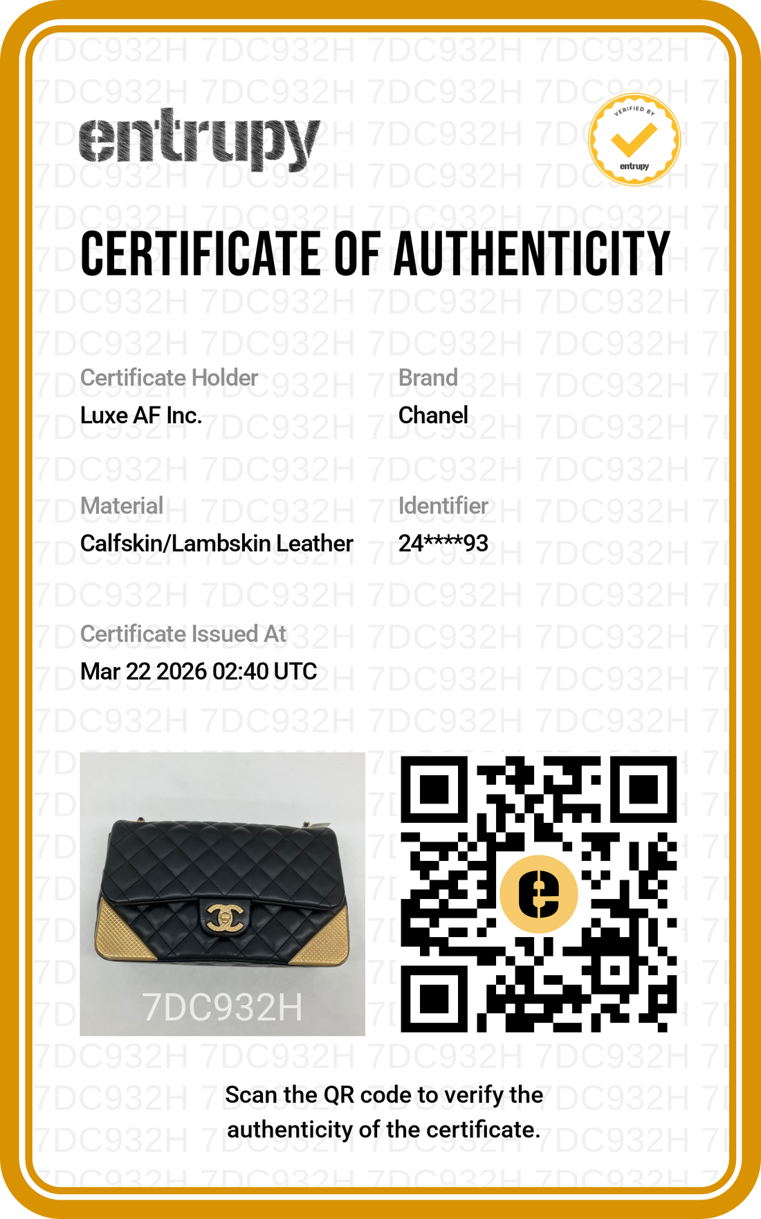 Chanel Black Quilted Leather Rock The Corner Flap Bag(24***93) CC1612