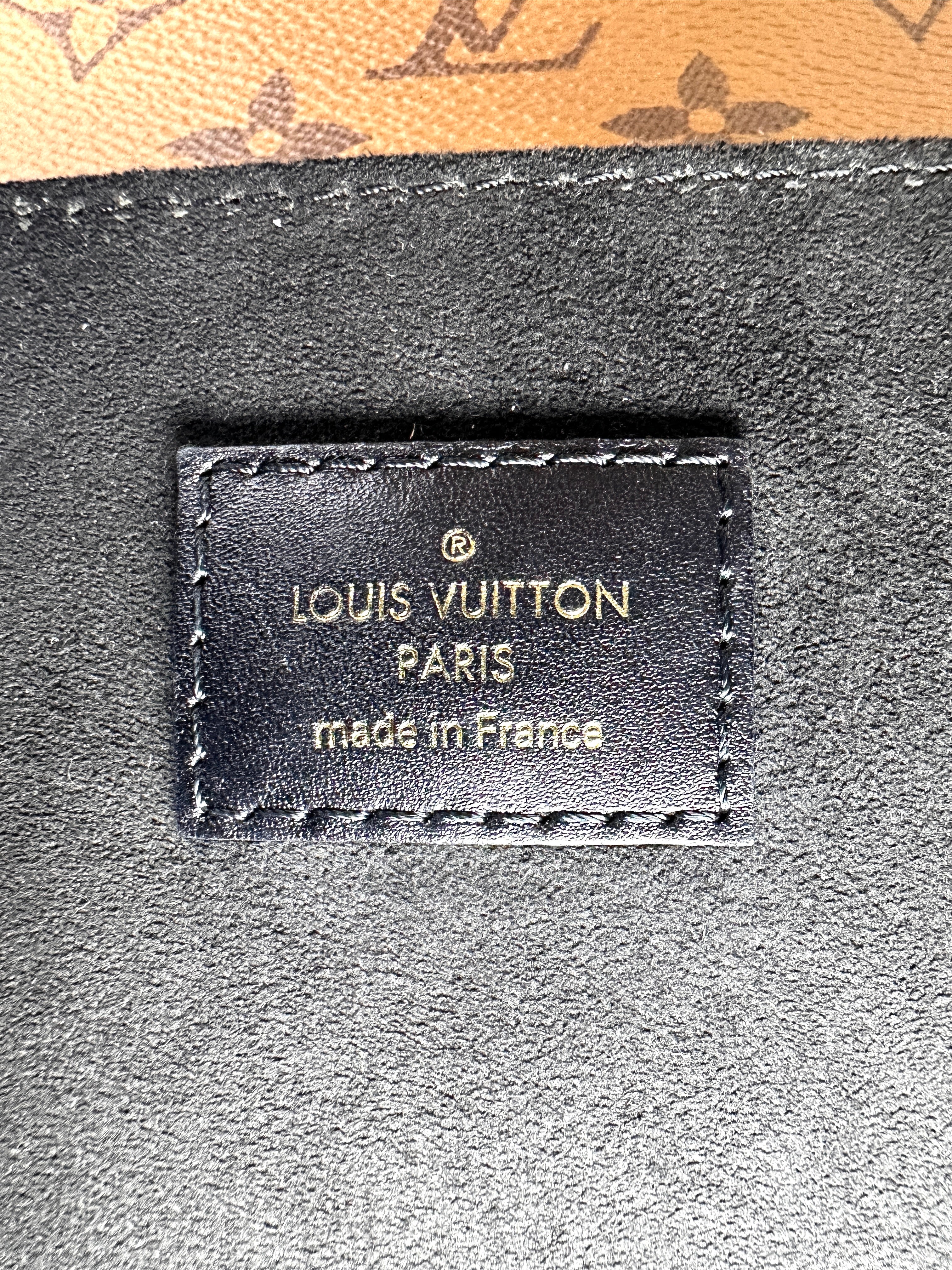 Louis Vuitton Brown Monogram Reverse Canvas Pochette Metis LV2284