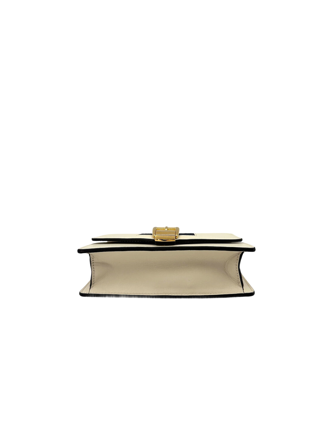 Gucci Sylvie White Leather Mini Shoulder Bag GG794