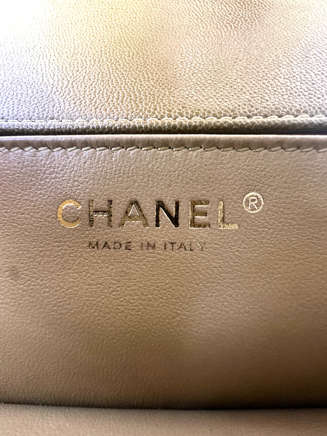 Chanel LeBoy Lime Green Quilted Leather Small Size Flap Bag With Gold Buckle(GL***4C) CC1616