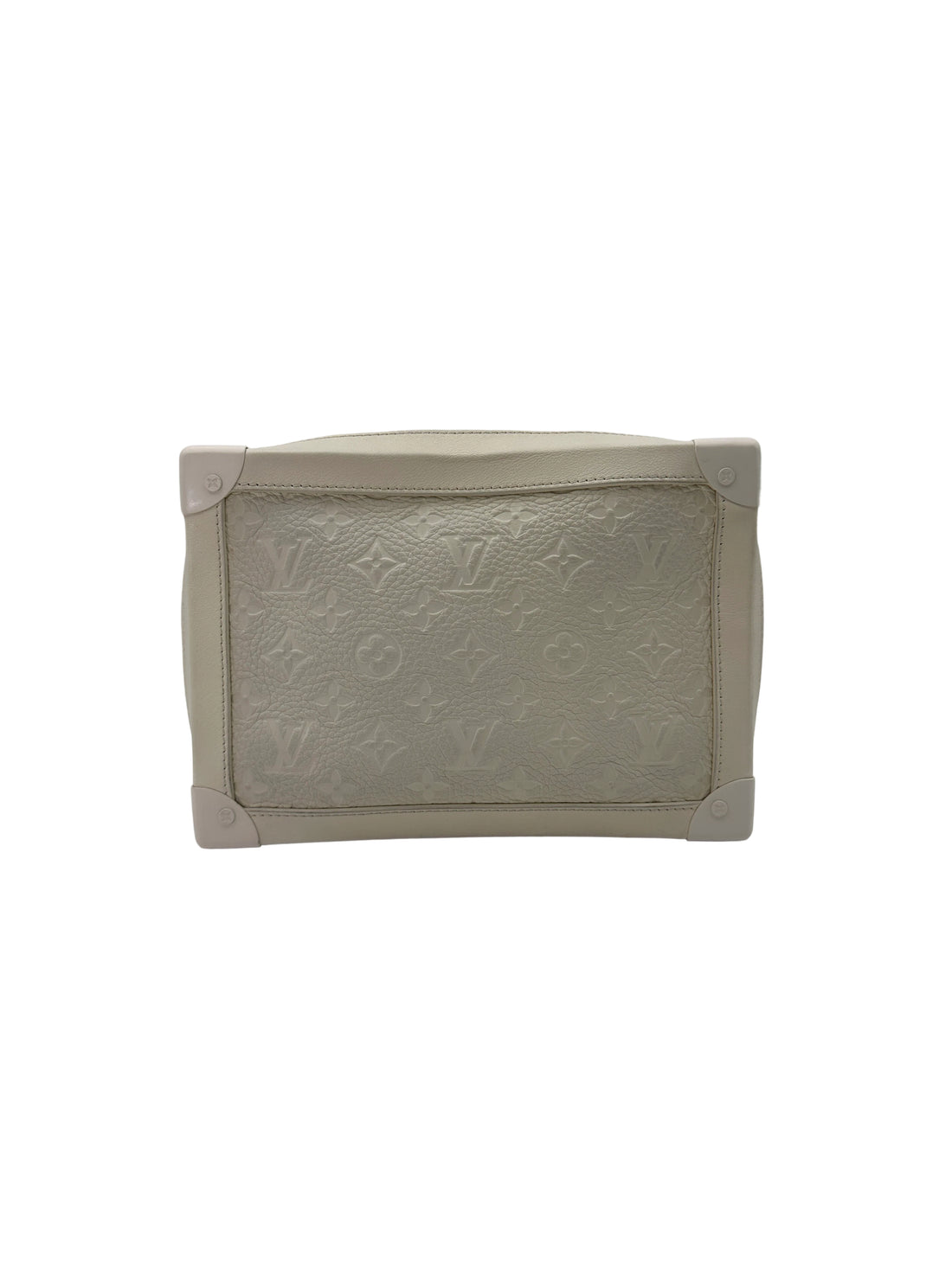 Louis Vuitton White Monogram Empreinte Soft Trunk Bag LV2289