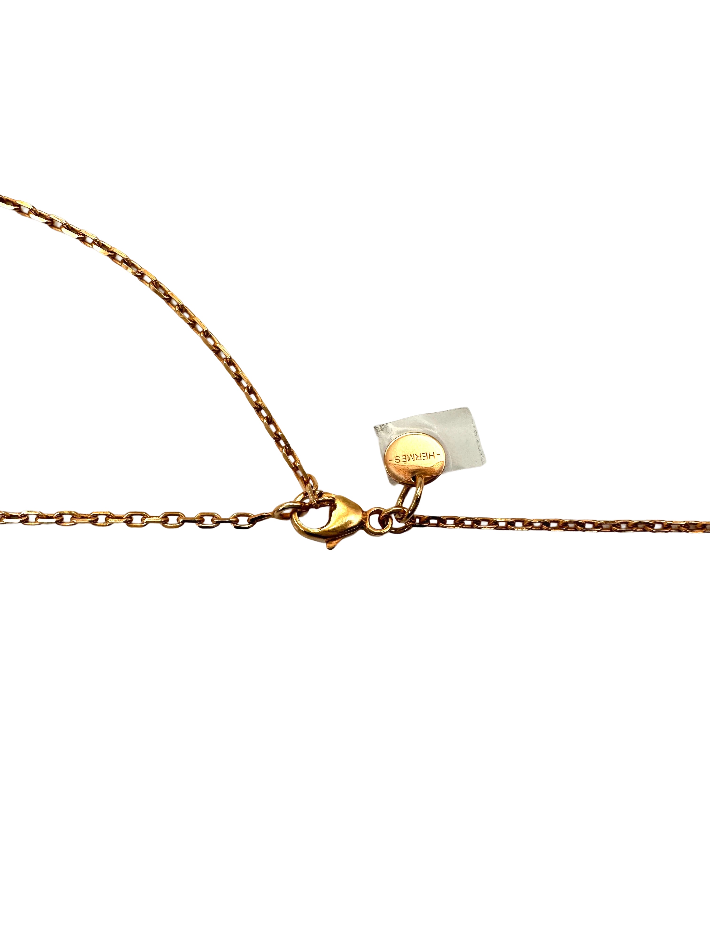 Hermes As De Coeur Pendant Necklace IRIS107