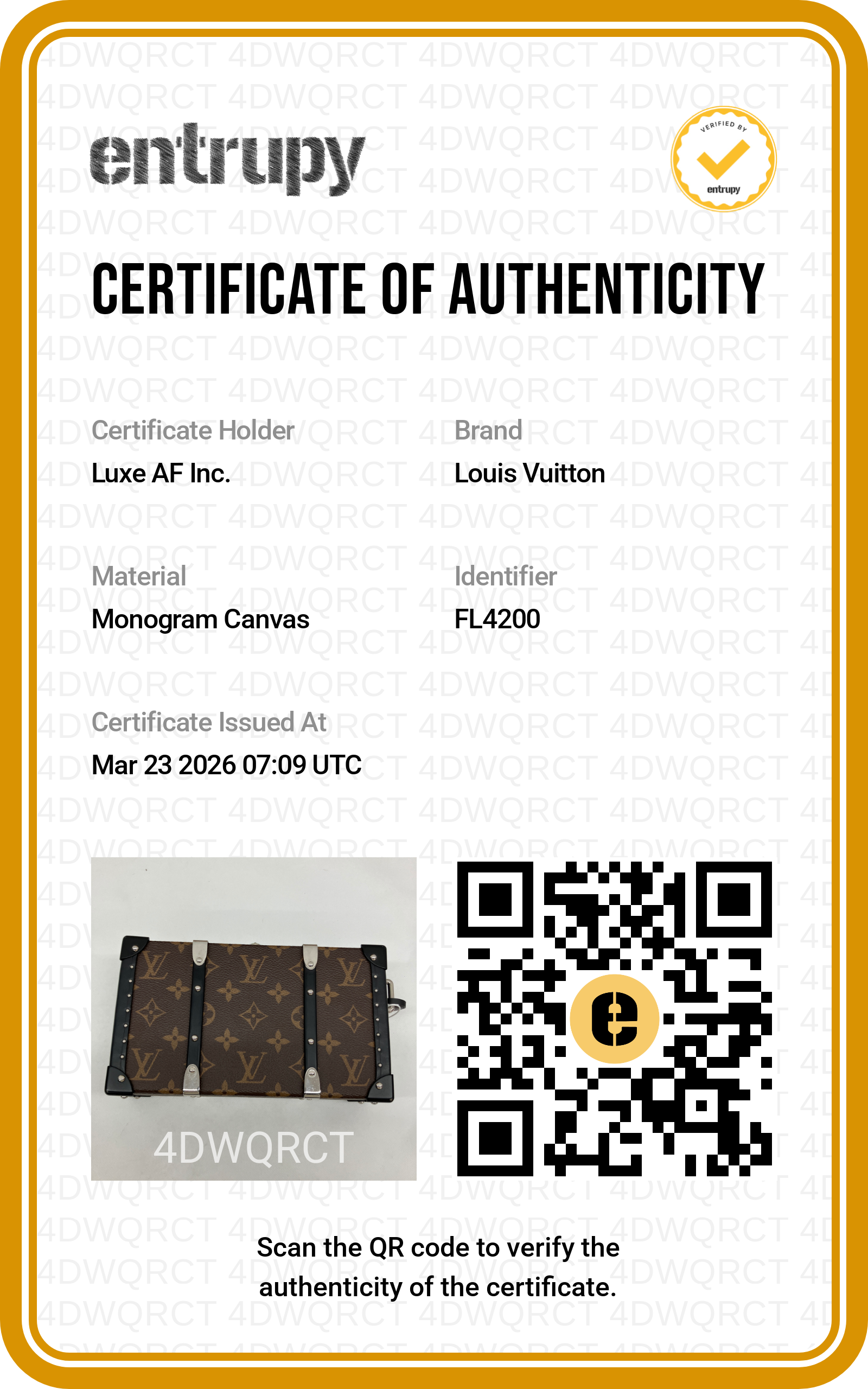 Louis Vuitton Monogram Macassar Canvas Neo Wallet Trunk LV2340