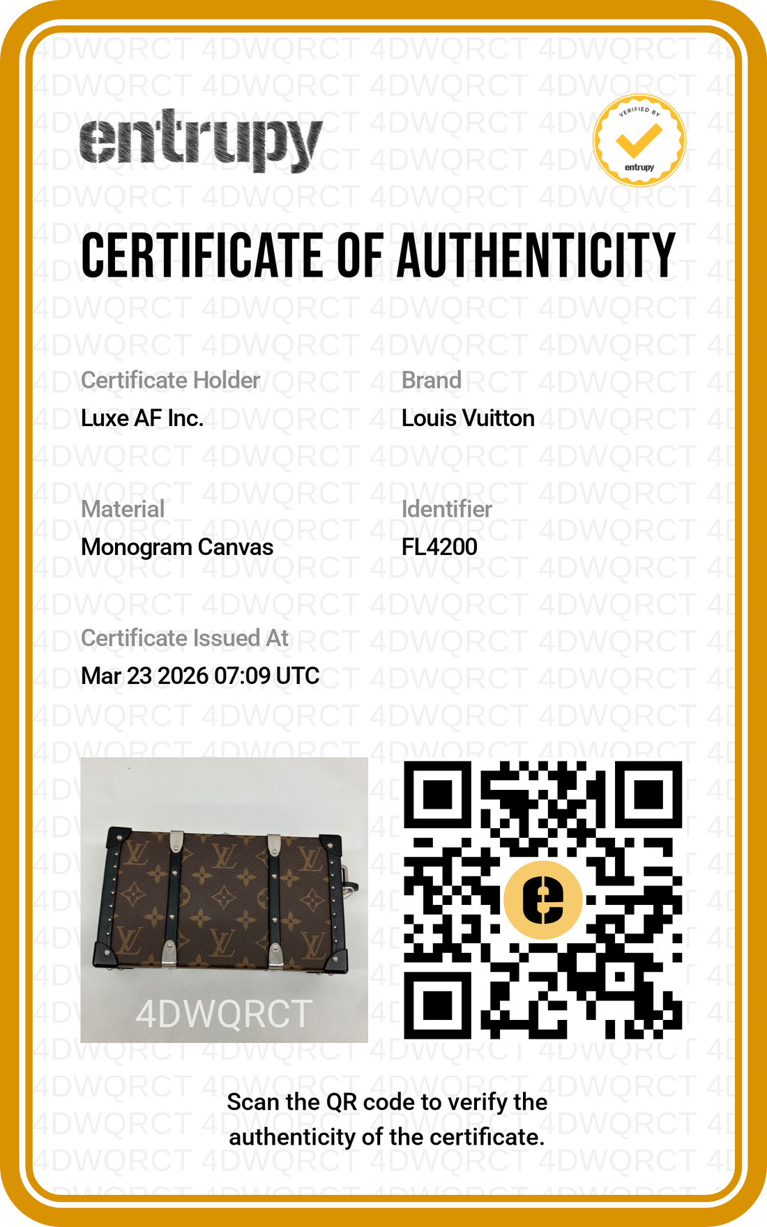 Louis Vuitton Monogram Macassar Canvas Neo Wallet Trunk LV2340