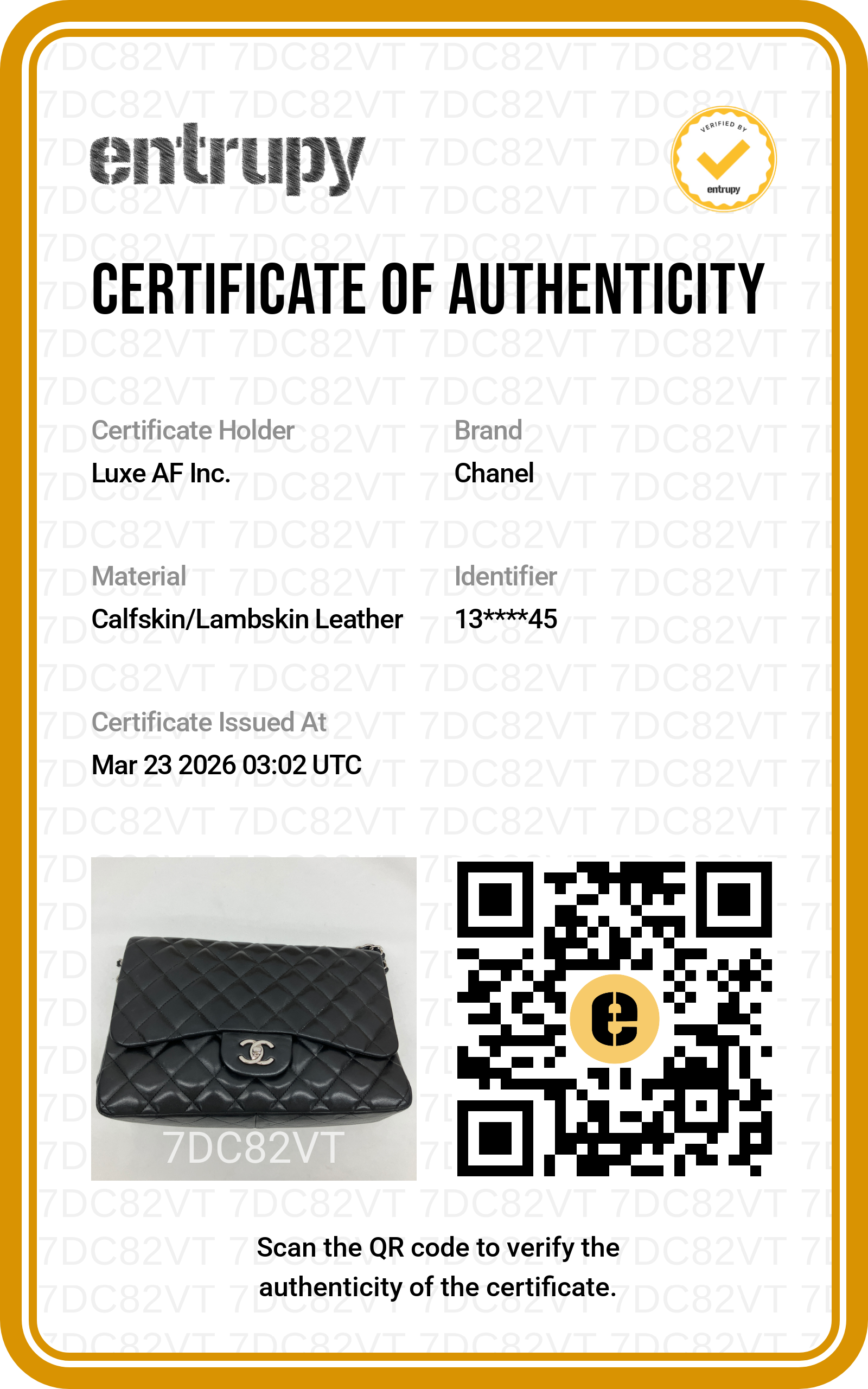 Chanel Classic Flap Black Quilted Lambskin Jumbo Shoulder Bag With Silver Buckle(13***45) CC1627