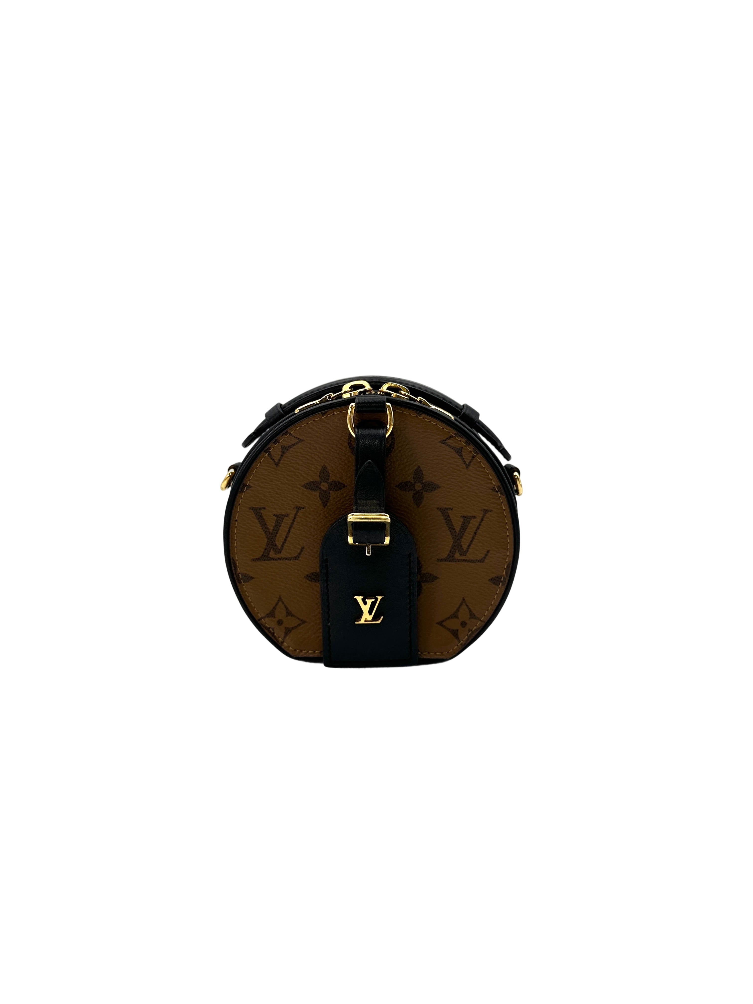 Louis Vuitton Monogram Reverse Boite Chapeau Mini Shoulder Bag LV2290