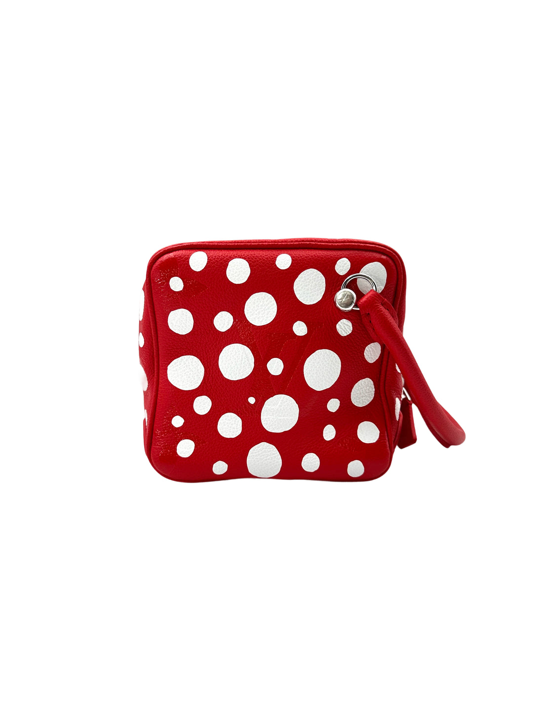 Louis Vuitton x Yayoi Kusama Red Infinity Dots Monogram Empreinte Square Bag LV2295