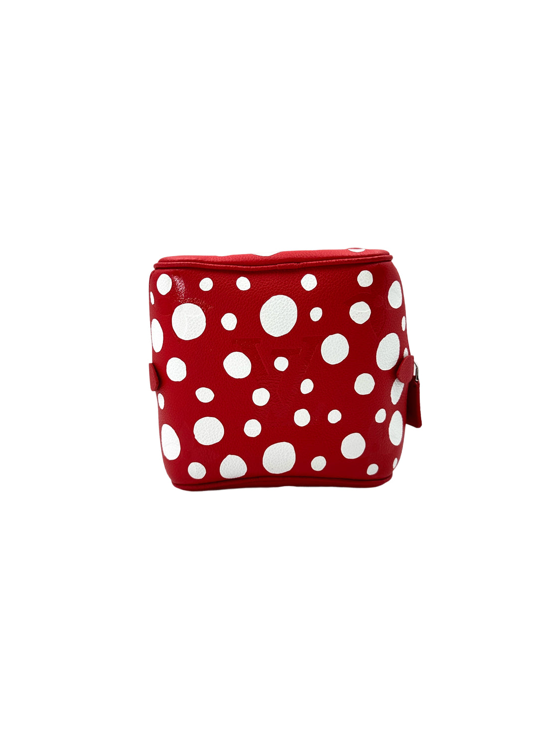 Louis Vuitton x Yayoi Kusama Red Infinity Dots Monogram Empreinte Square Bag LV2295