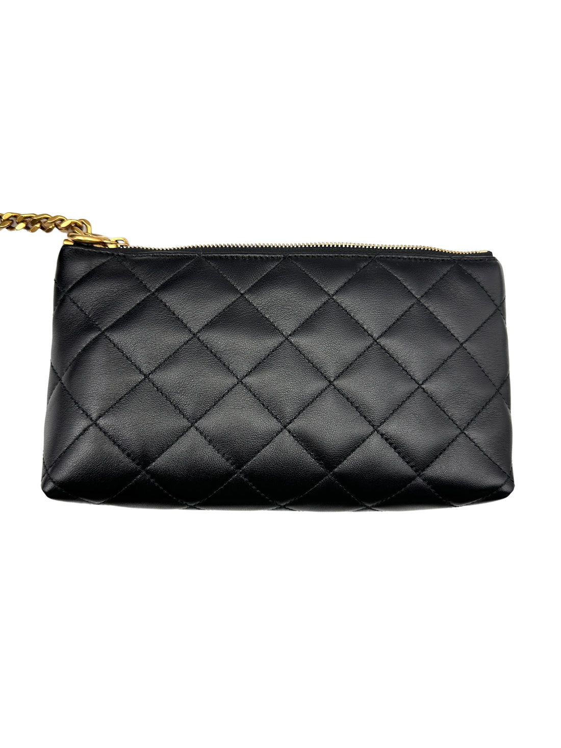 Saint Laurent YSL Icare Maxi Black Quilted Lambskin Large Size Shopping Bag SL180