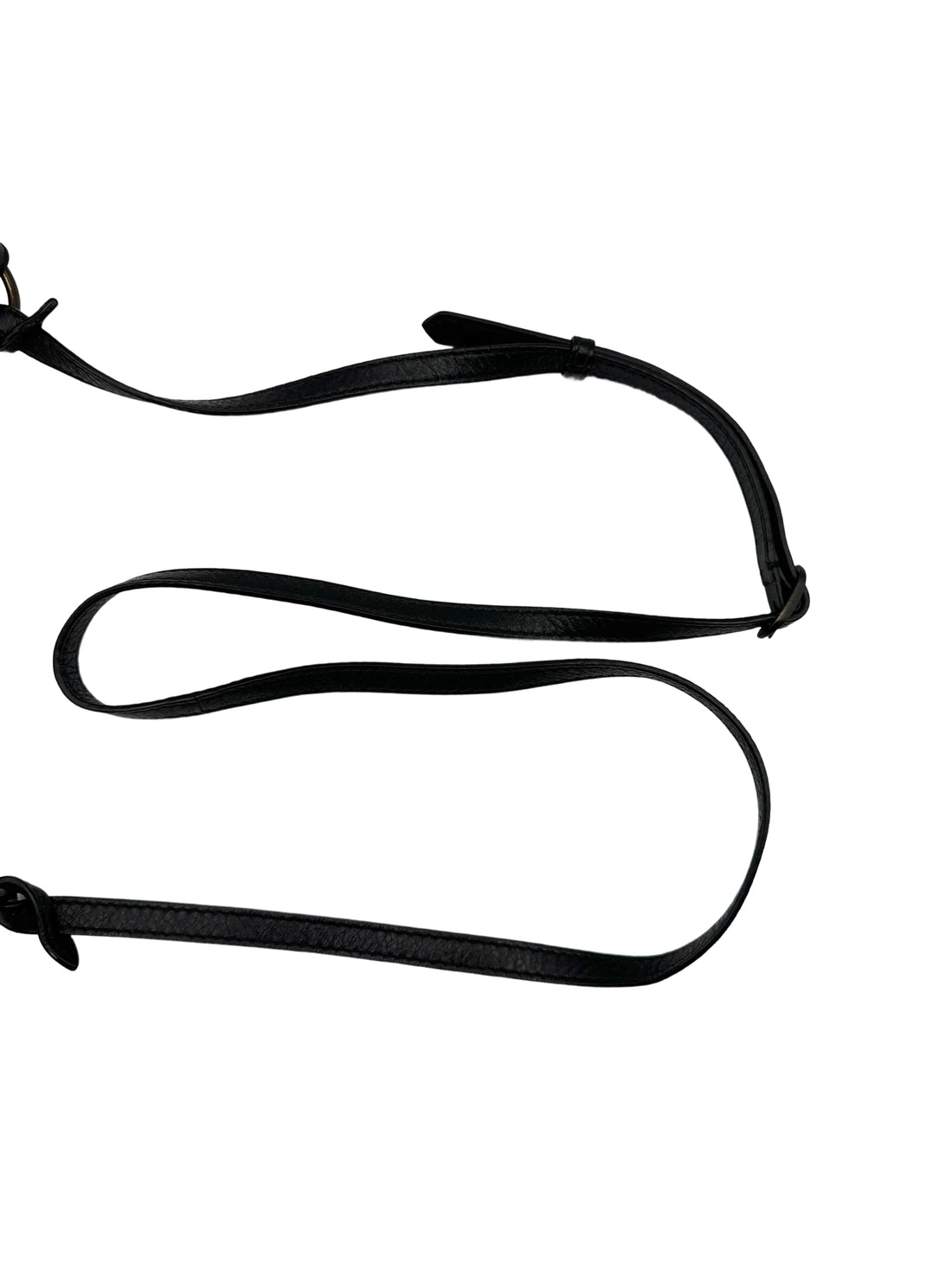 Balenciaga Black Leather Moto Bag BB60