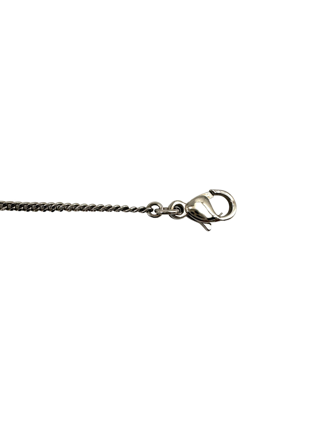 Chanel CC Logo Crystal Flower Pendant Necklace IRIS102