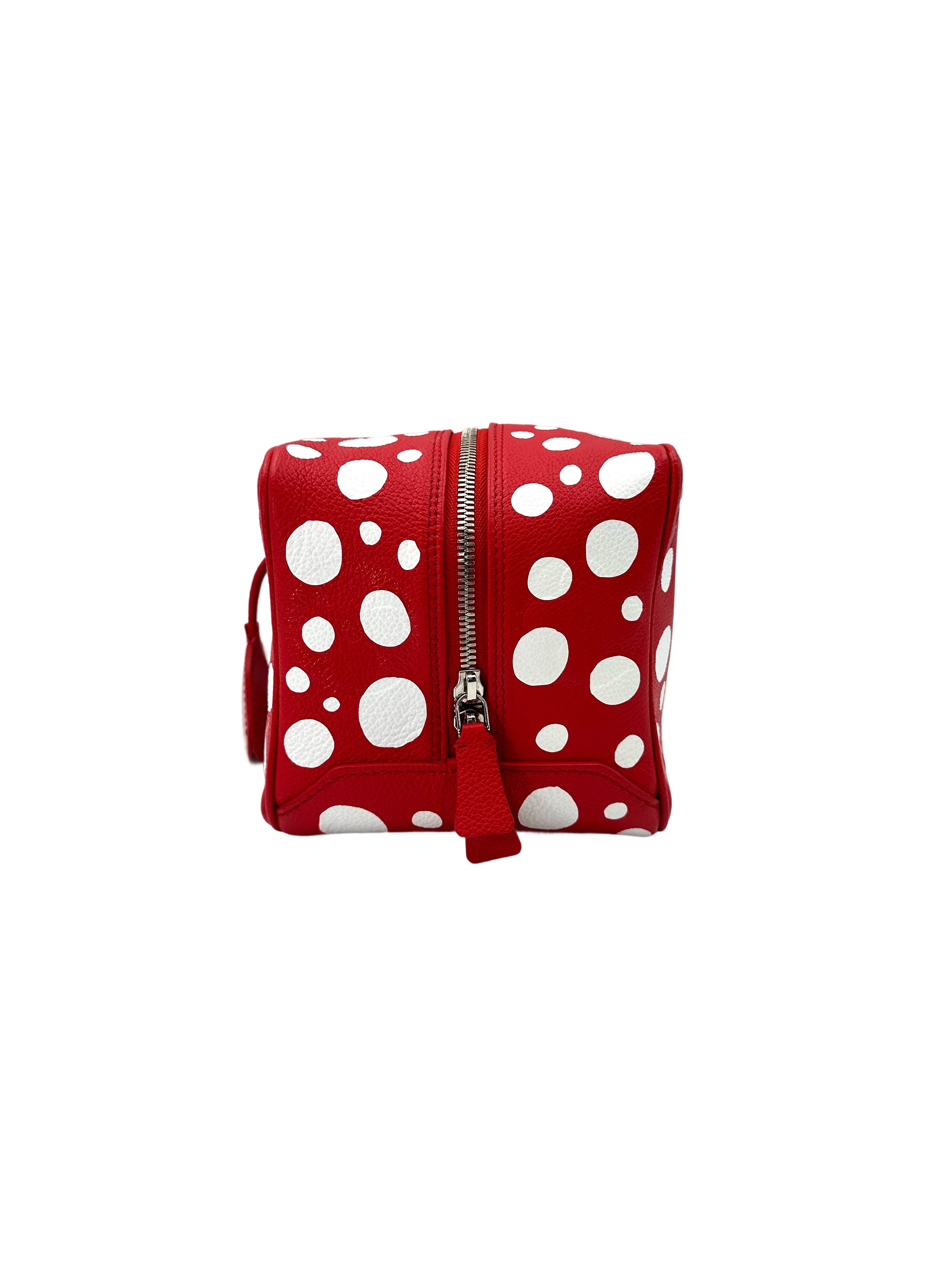 Louis Vuitton x Yayoi Kusama Red Infinity Dots Monogram Empreinte Square Bag LV2293