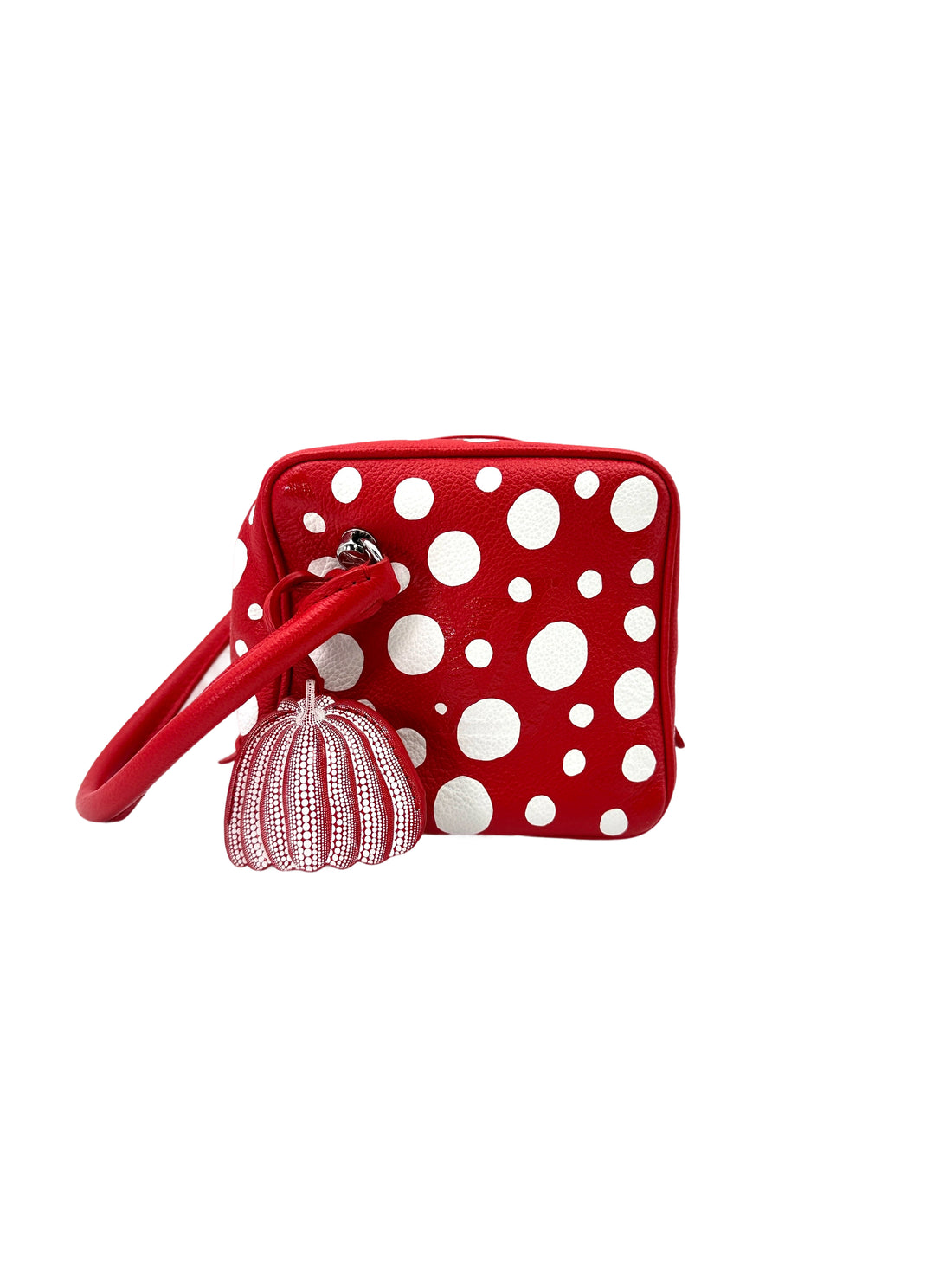 Louis Vuitton x Yayoi Kusama Red Infinity Dots Monogram Empreinte Square Bag LV2293