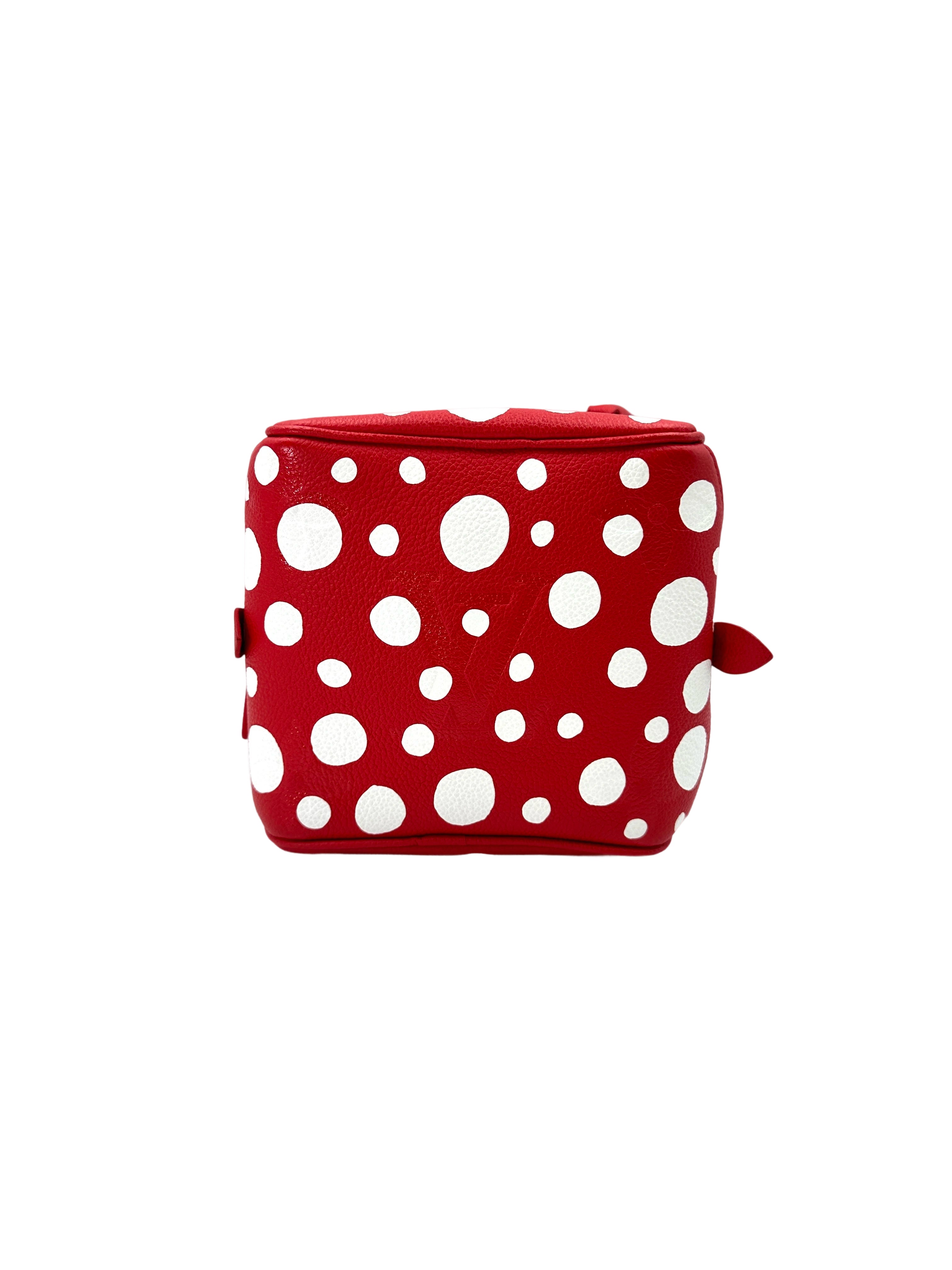 Louis Vuitton x Yayoi Kusama Red Infinity Dots Monogram Empreinte Square Bag LV2293