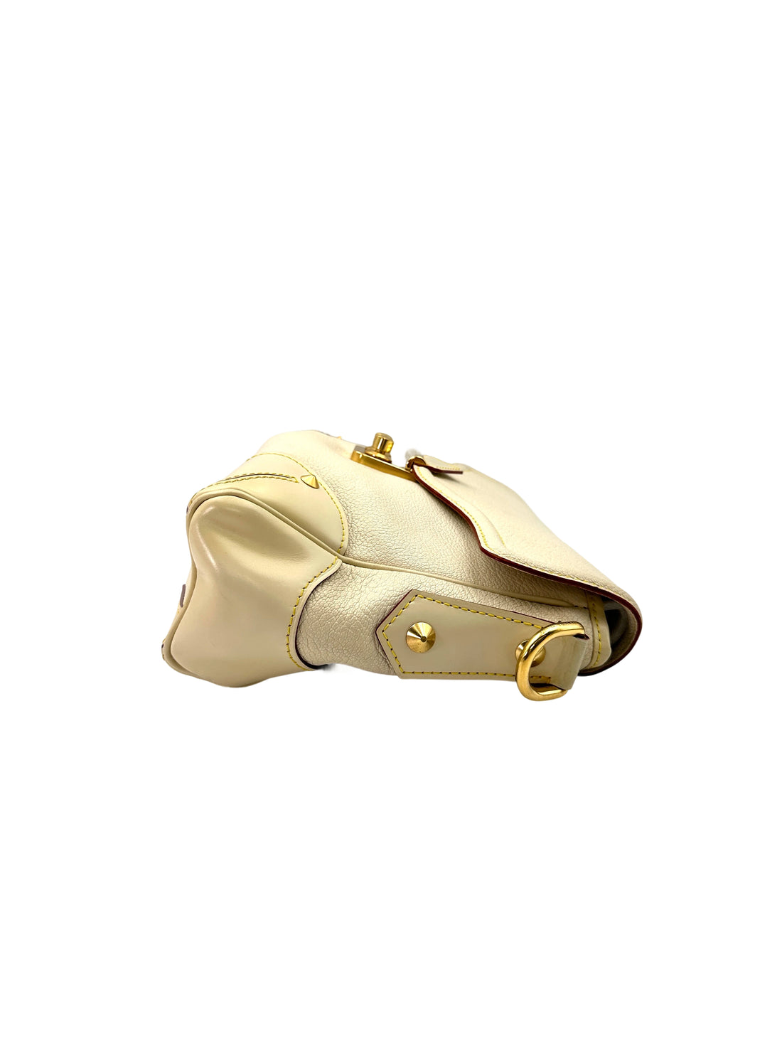 Louis Vuitton Suhali White Leather Shoulder Bag LV2294