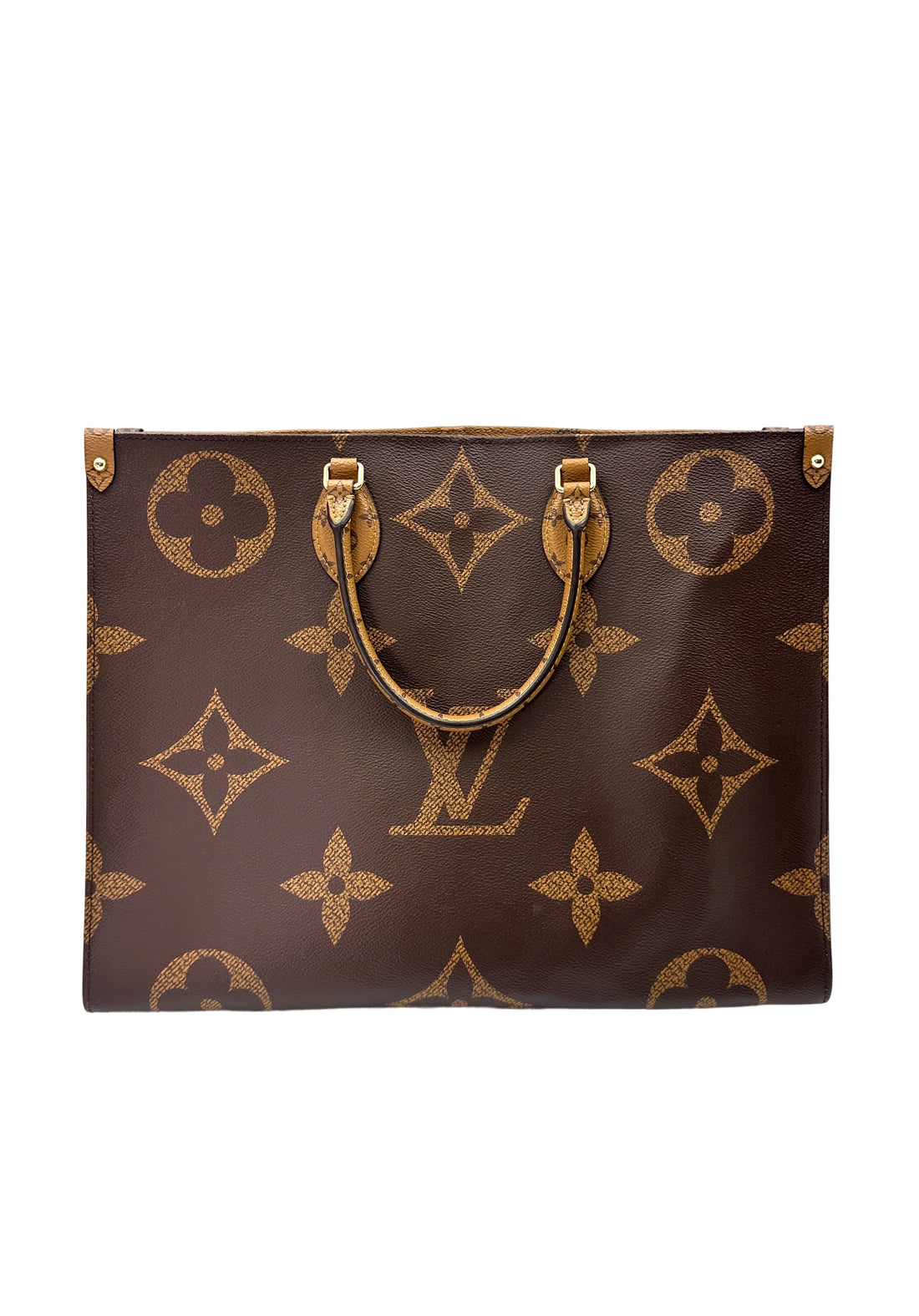 Louis Vuitton OnTheGo GM Brown Monogram Tote Handle Bag LV2292