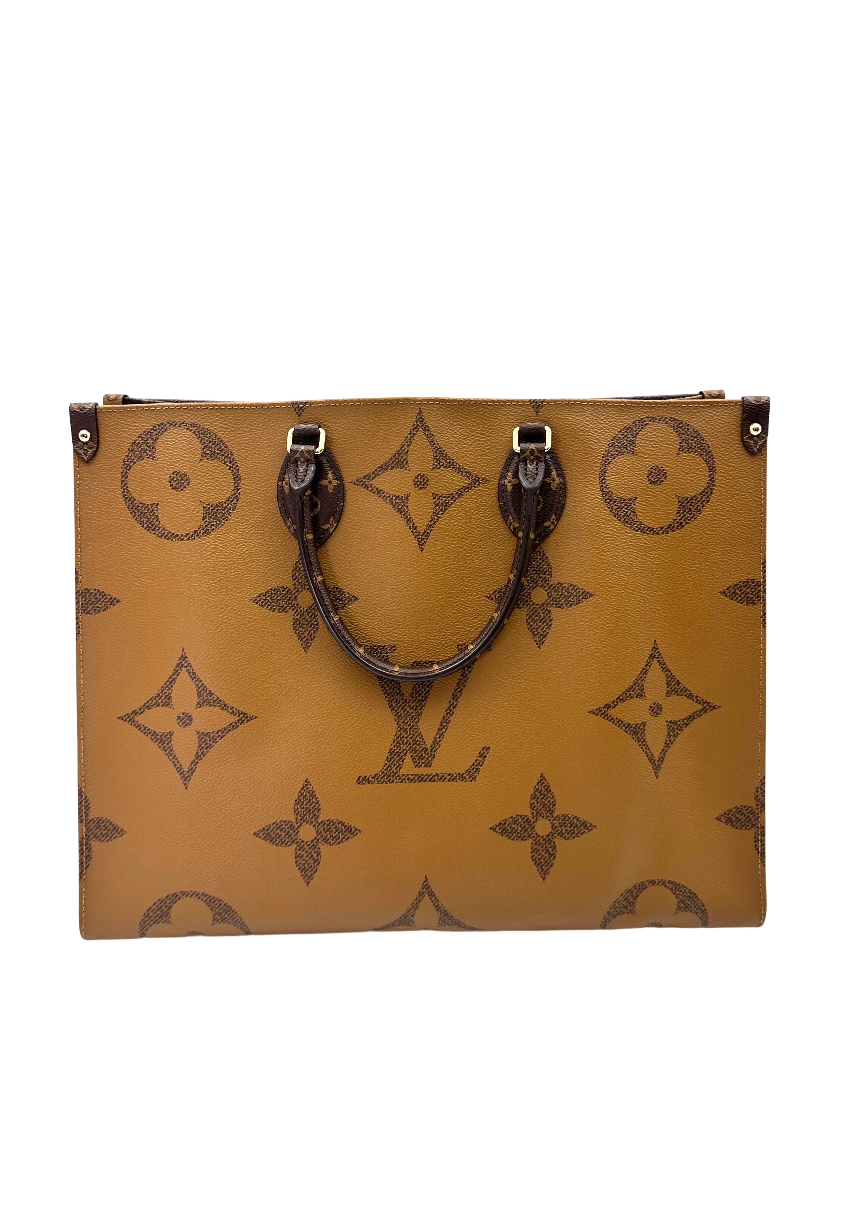 Louis Vuitton OnTheGo GM Brown Monogram Tote Handle Bag LV2292