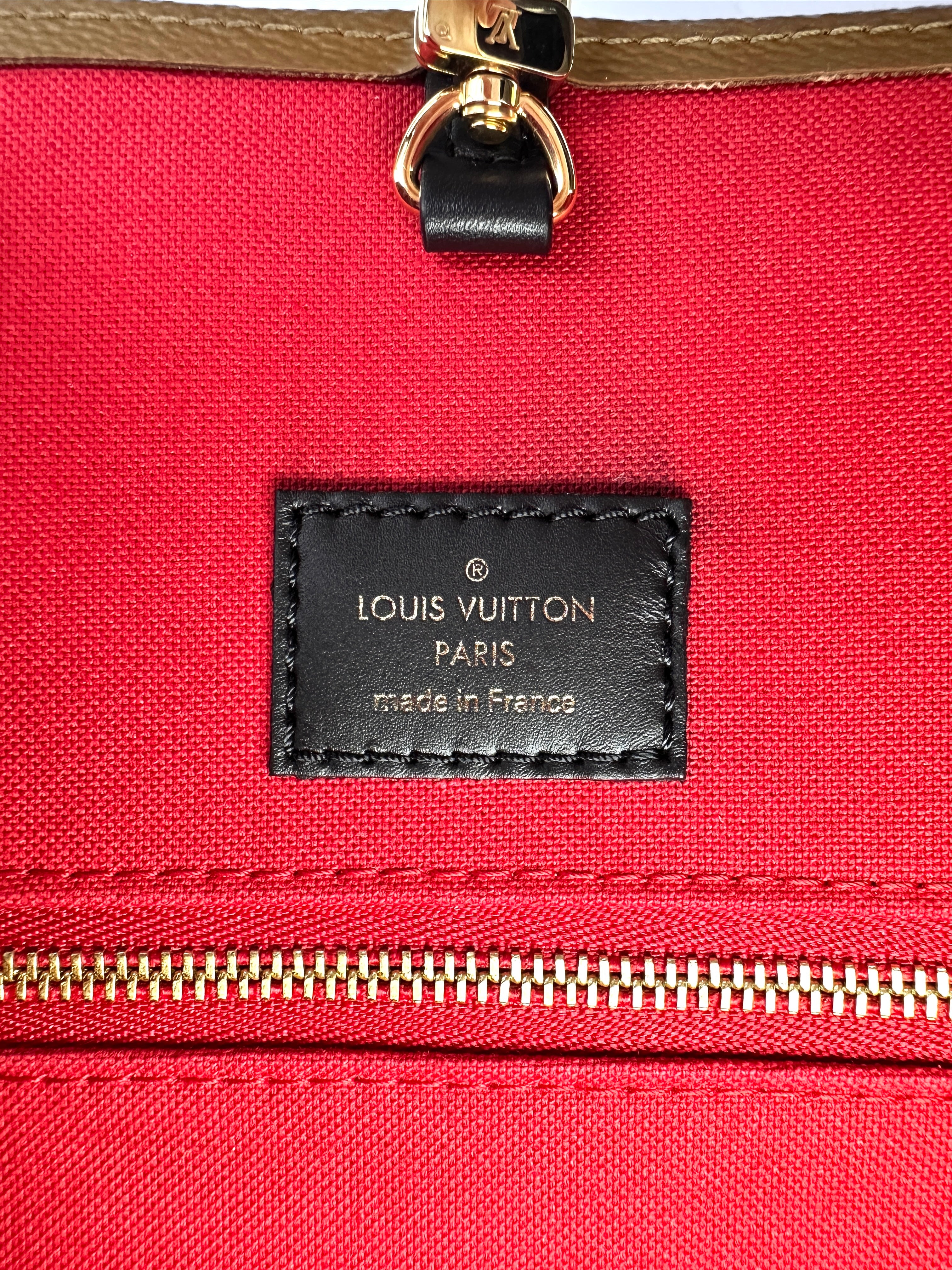 Louis Vuitton OnTheGo GM Brown Monogram Tote Handle Bag LV2292