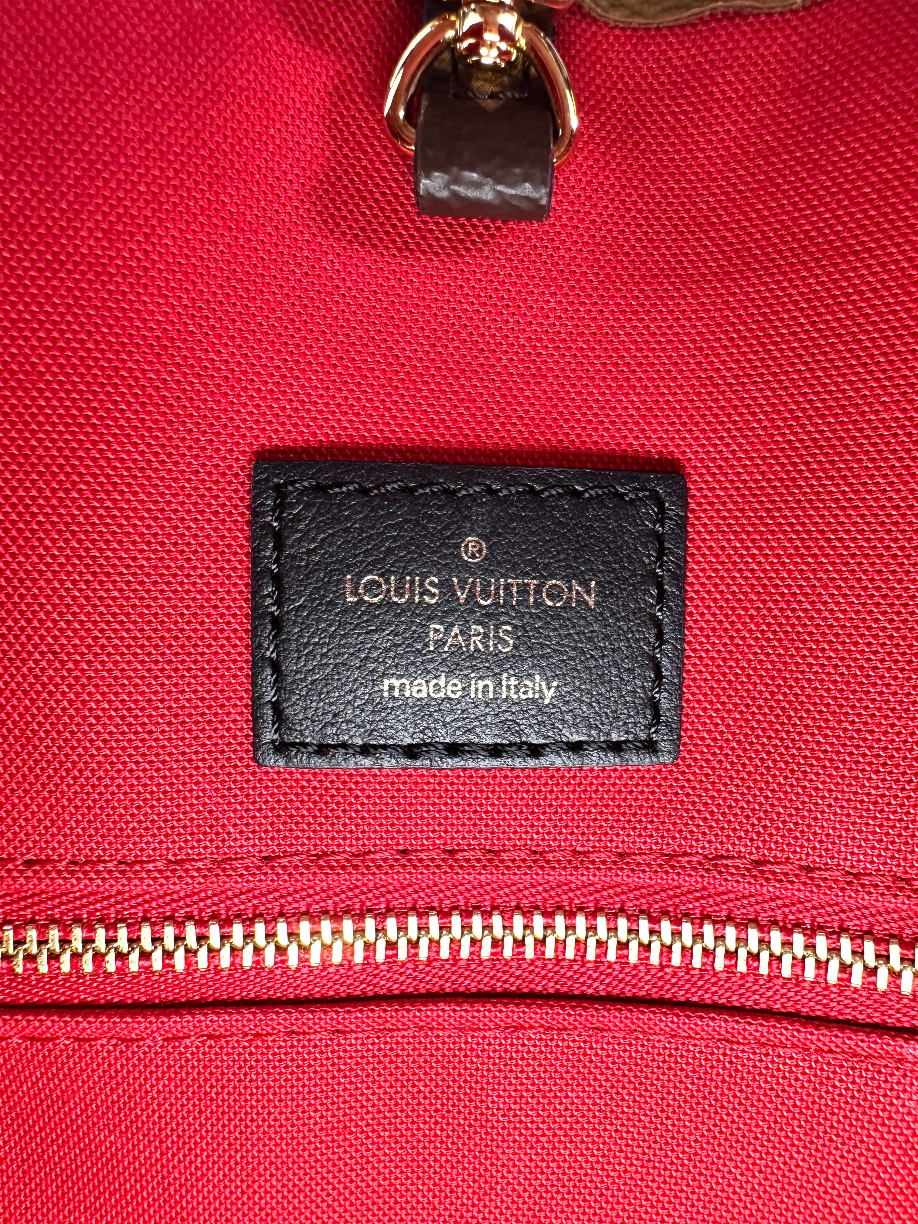 Louis Vuitton OnTheGo Brown Monogram Tote Handle Bag LV2302