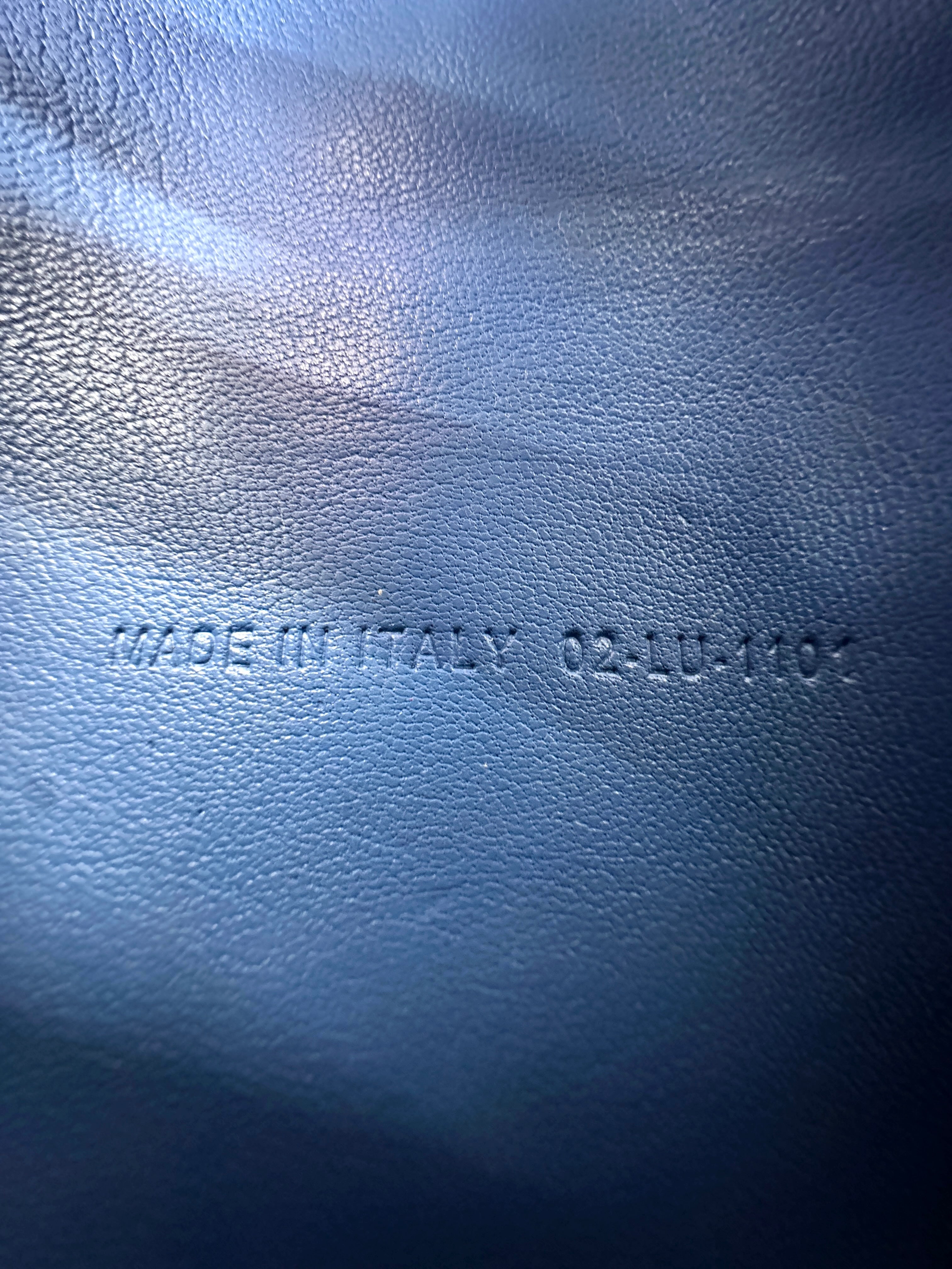 Christian Dior Miss Dior Blue Cannage Quilted Leather Shoulder Bag DR609