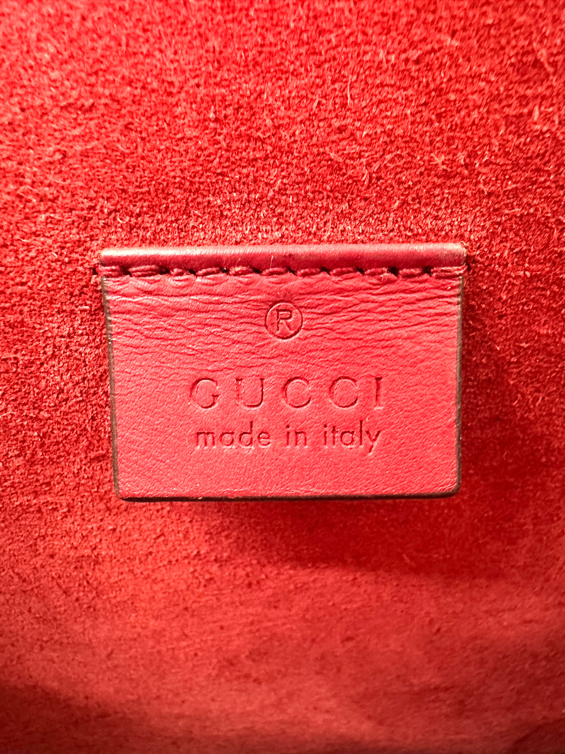 Gucci Dionysus GG Supreme Canvas Shoulder Bag With Red Trim GG801
