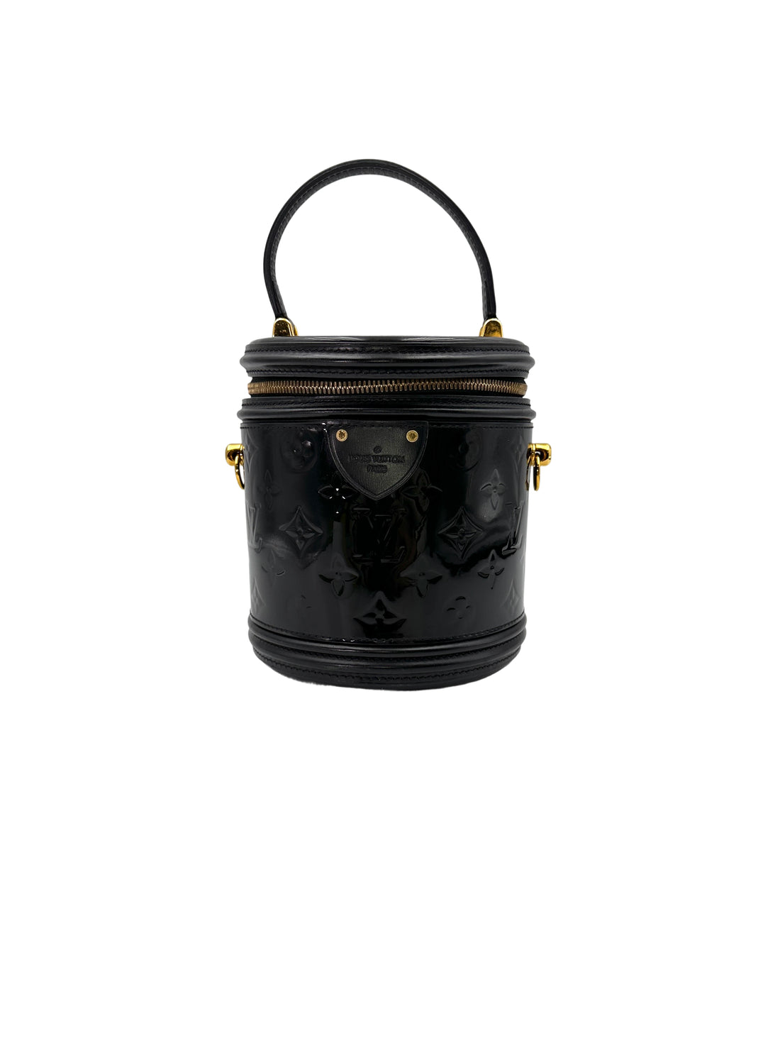 Louis Vuitton Black Magnetique Monogram Vernis Cannes Bag LV2301