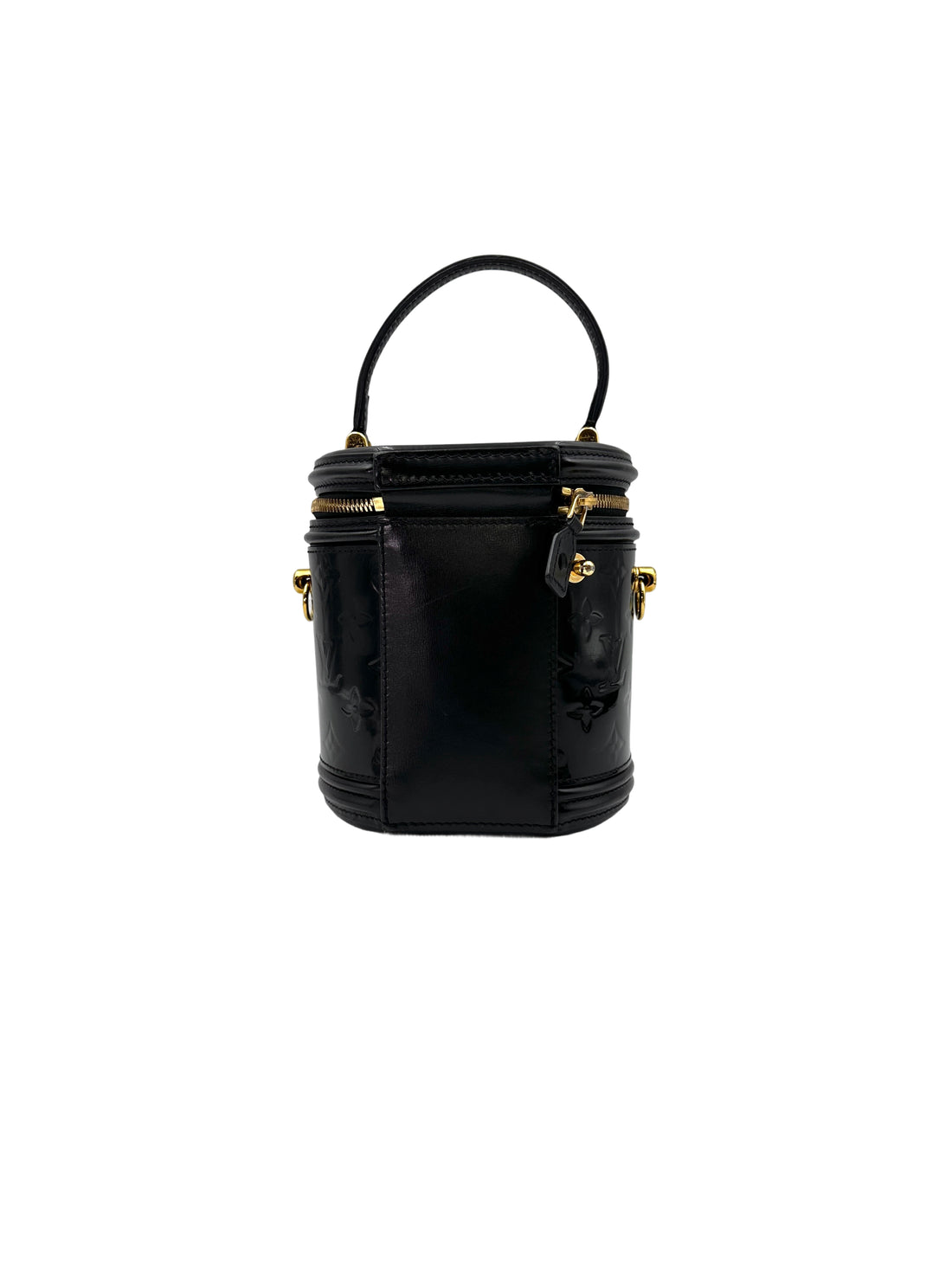 Louis Vuitton Black Magnetique Monogram Vernis Cannes Bag LV2301