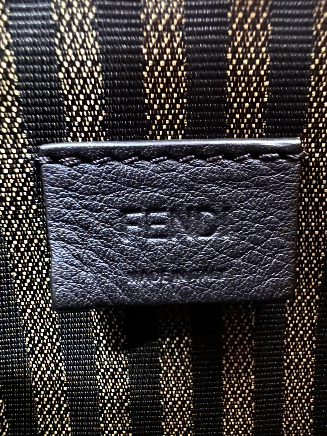 Fendi Red Leather Sunshine Shopper Tote Bag FF88
