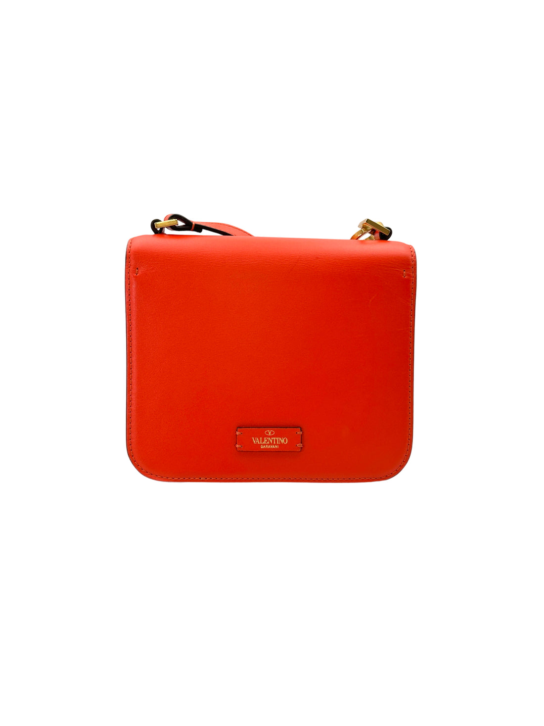 Valentino Garavani VSLING Red Leather Shoulder Bag VT25