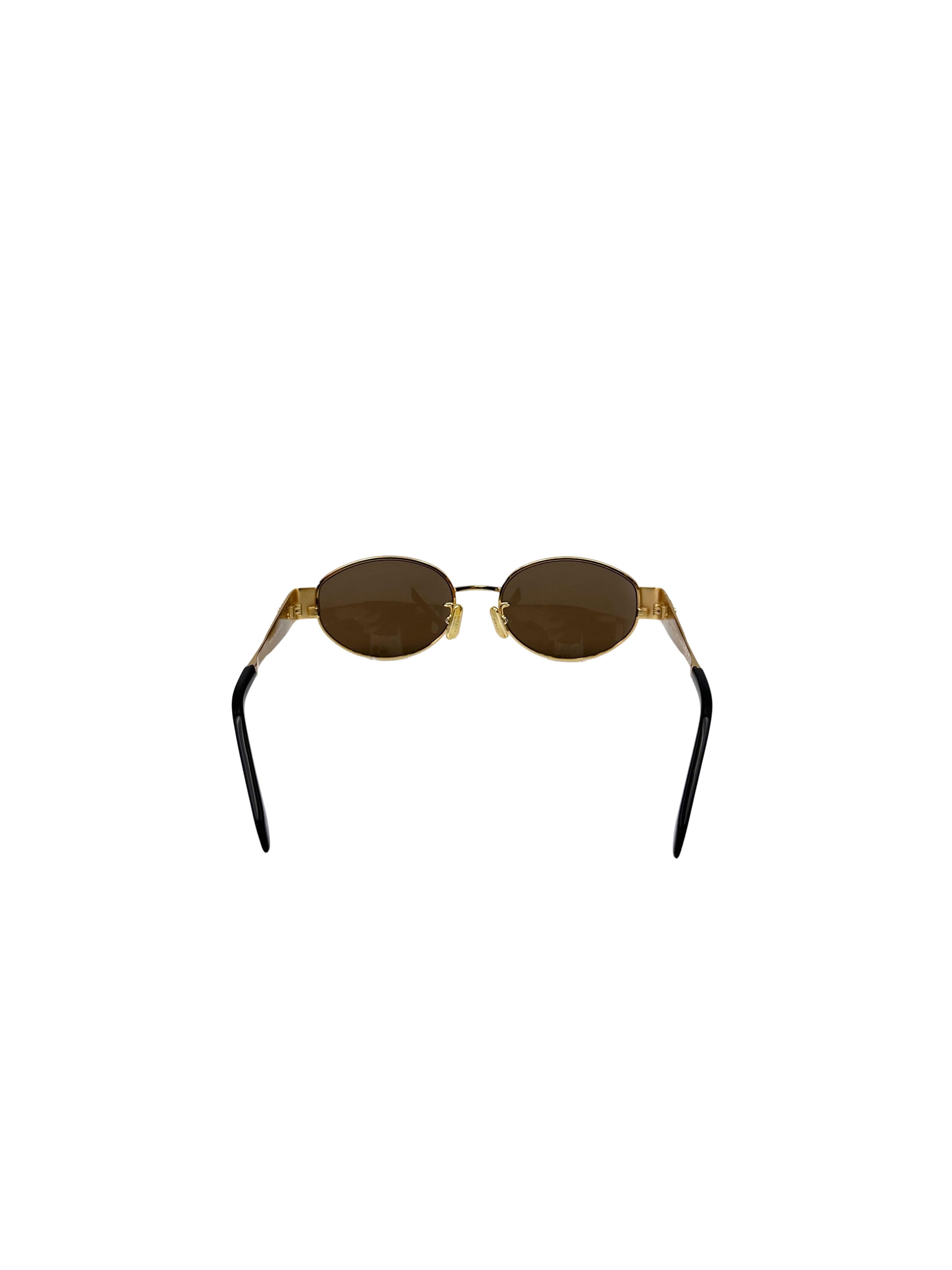 Celine Triomphe Metal 30N,Black CEG05