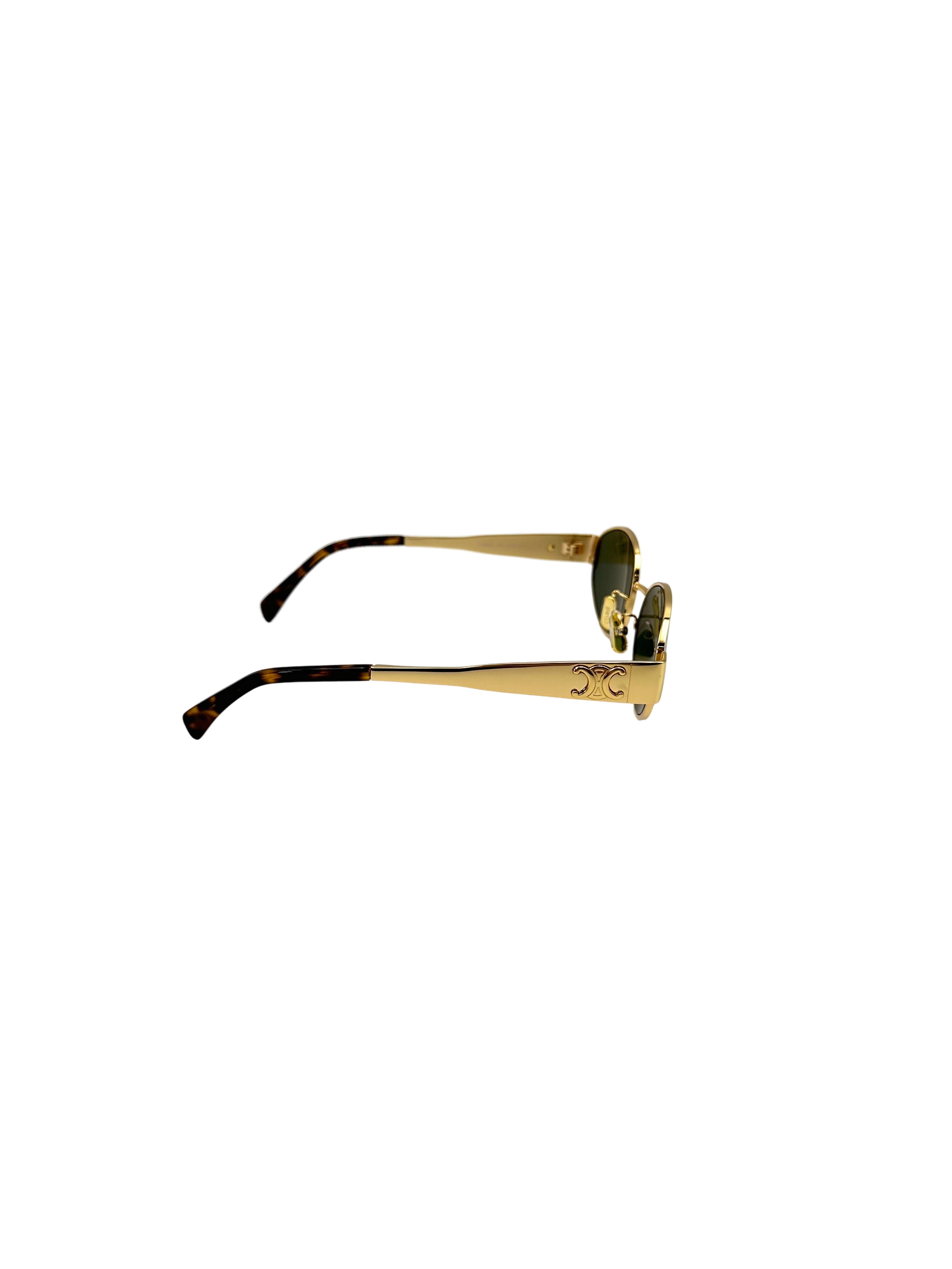 Celine Triomphe Metal 30N,Gold CEG06