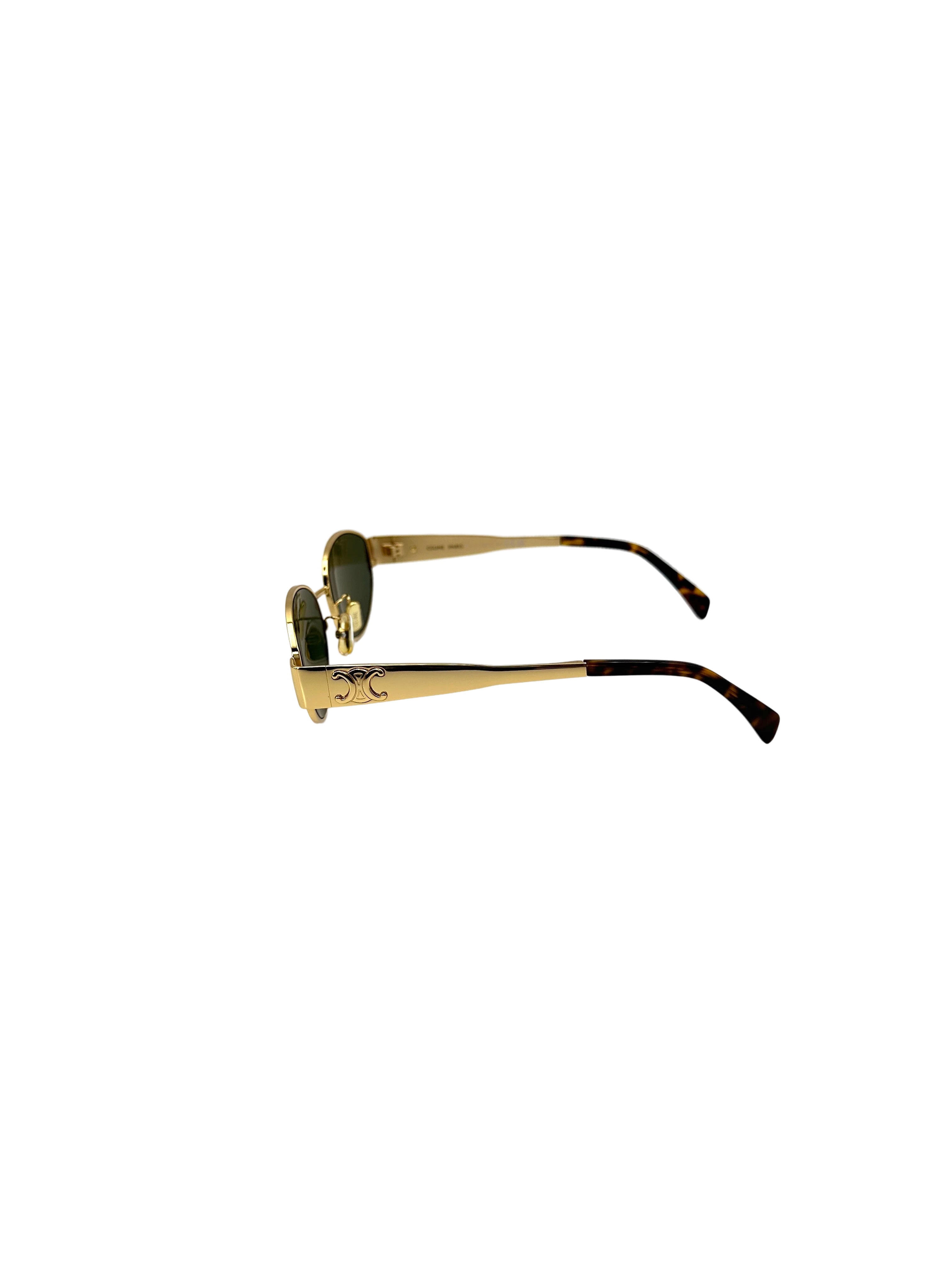 Celine Triomphe Metal 30N,Gold CEG06