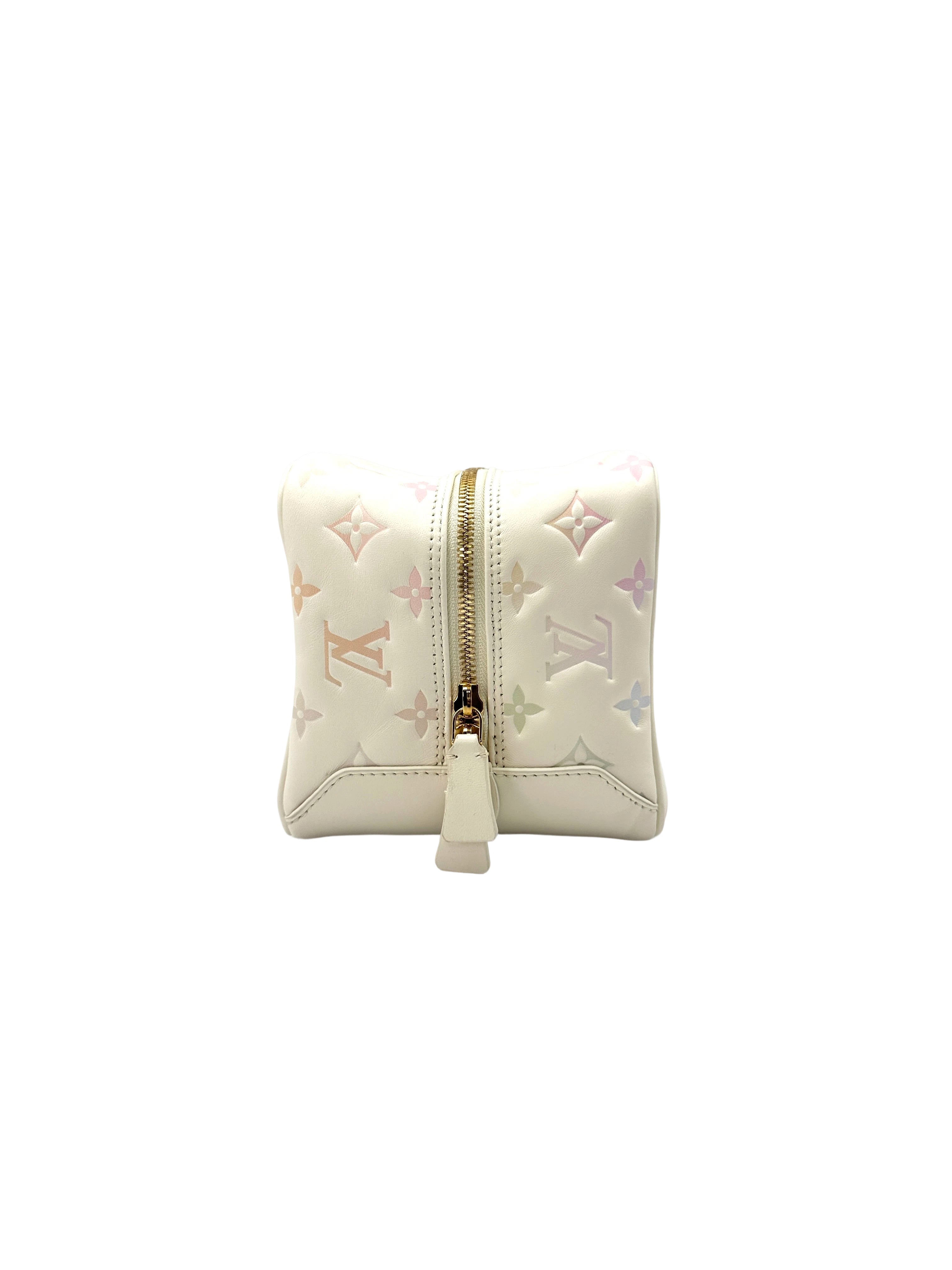 Louis Vuitton New Square Quartz Multicolor Monogram Embossed Leather Square Bag LV2299