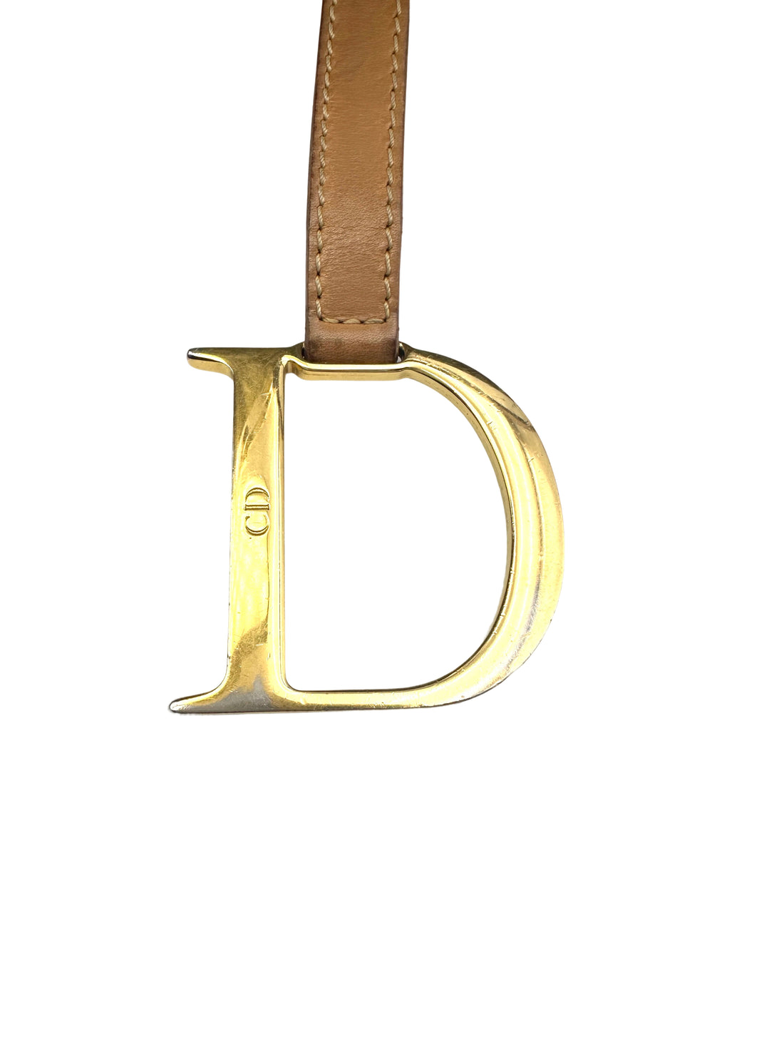 Christian Dior Green Oblique Canvas Saddle Bag DR613
