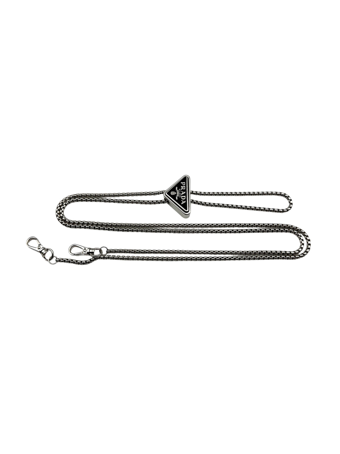 Prada Satin Crystal-Embellished Black Shoulder Bag PR220
