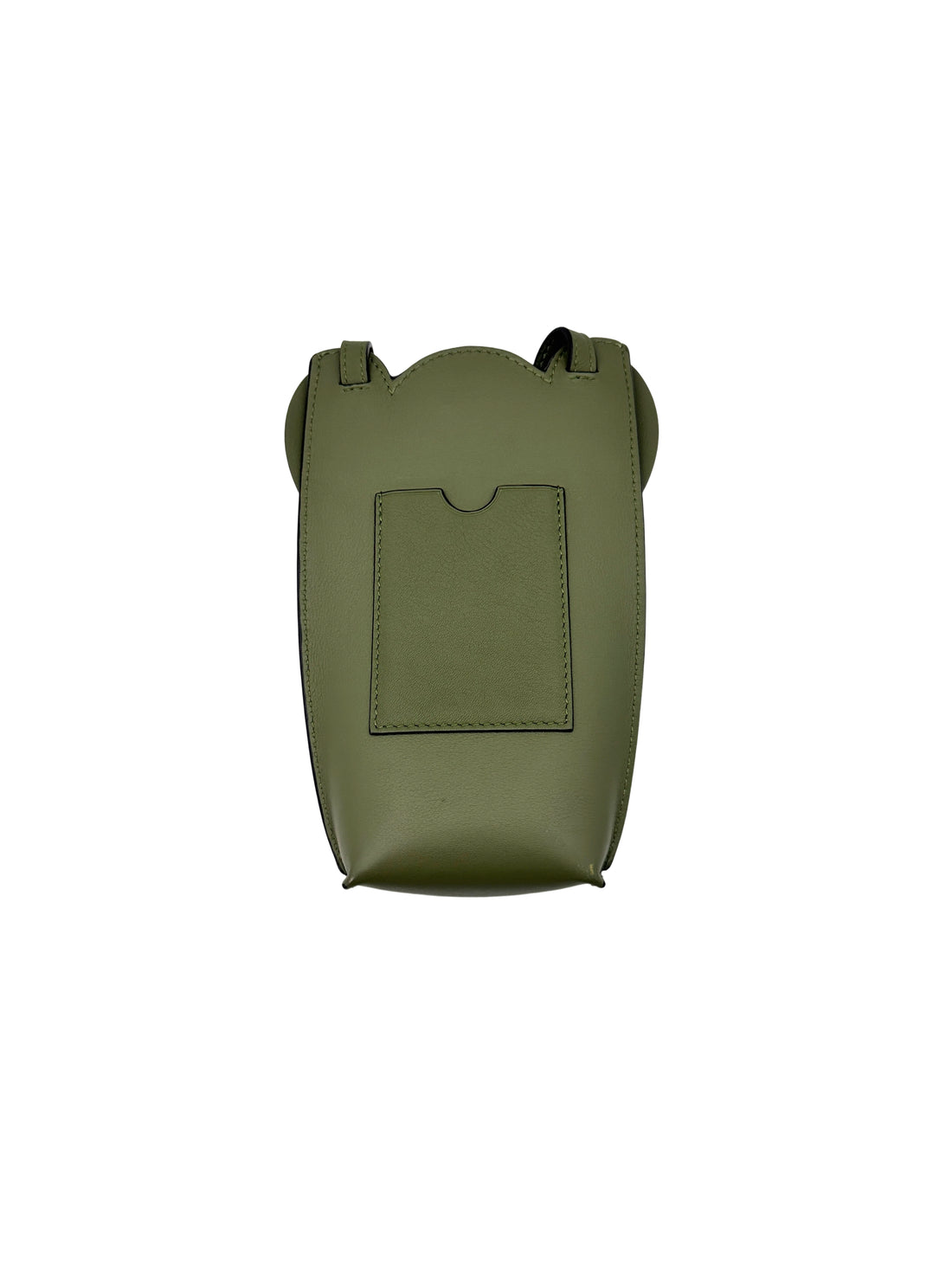 Loewe Green Leather Elephant Pocket IRIS110