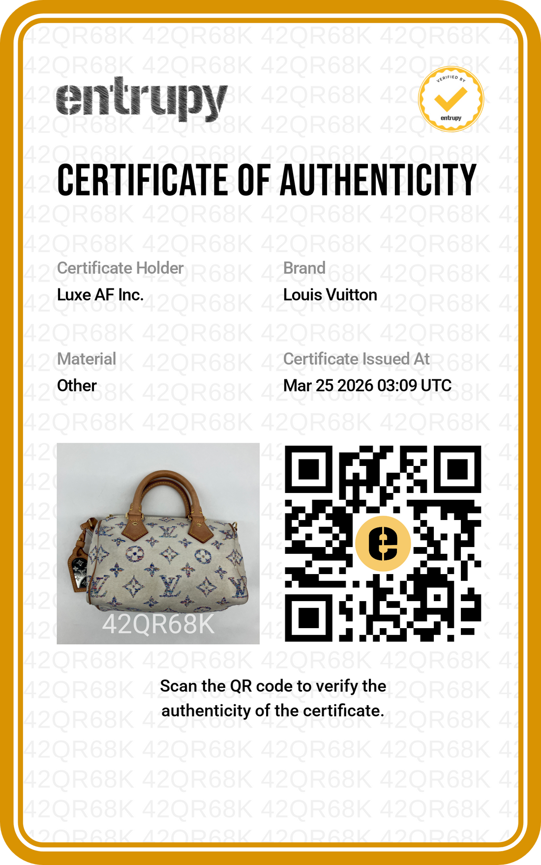 Louis Vuitton Nautical Nano Speedy20 White/Blue Monogram Jacquard Handle Bag LV2350