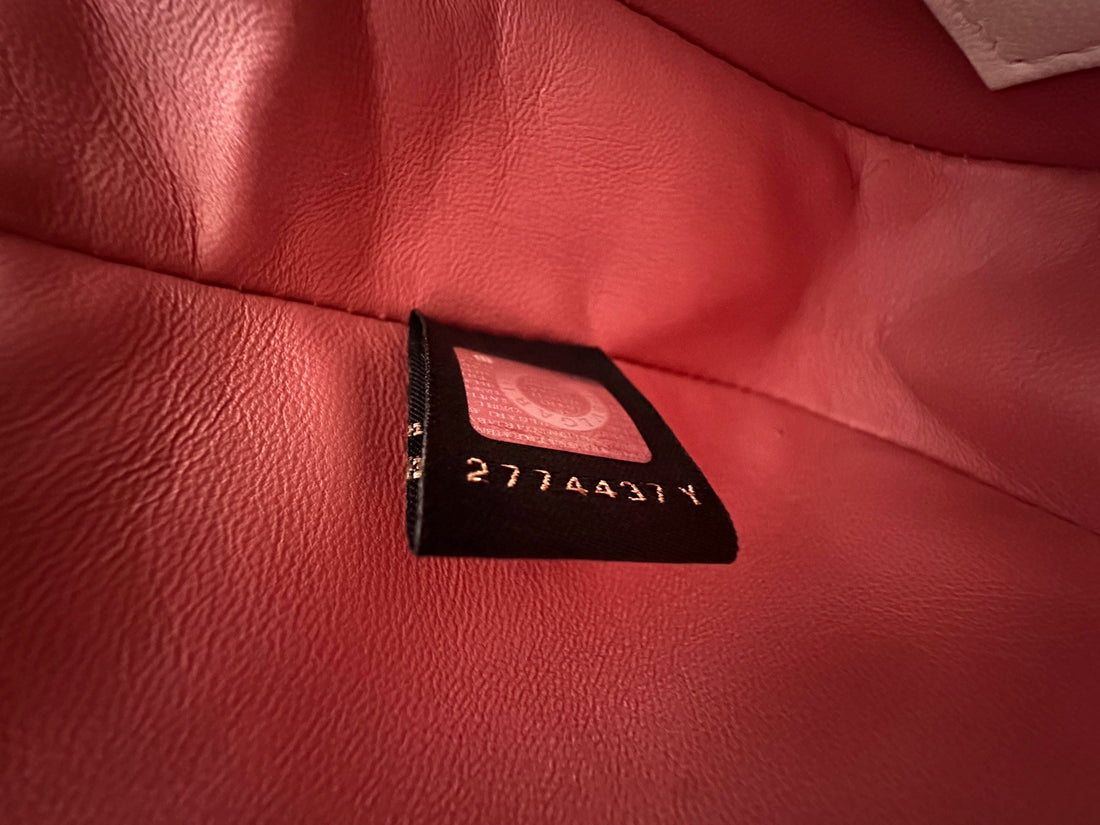 Bvlgari Divas'Dream White Quilted Leather Shoulder Bag BS36