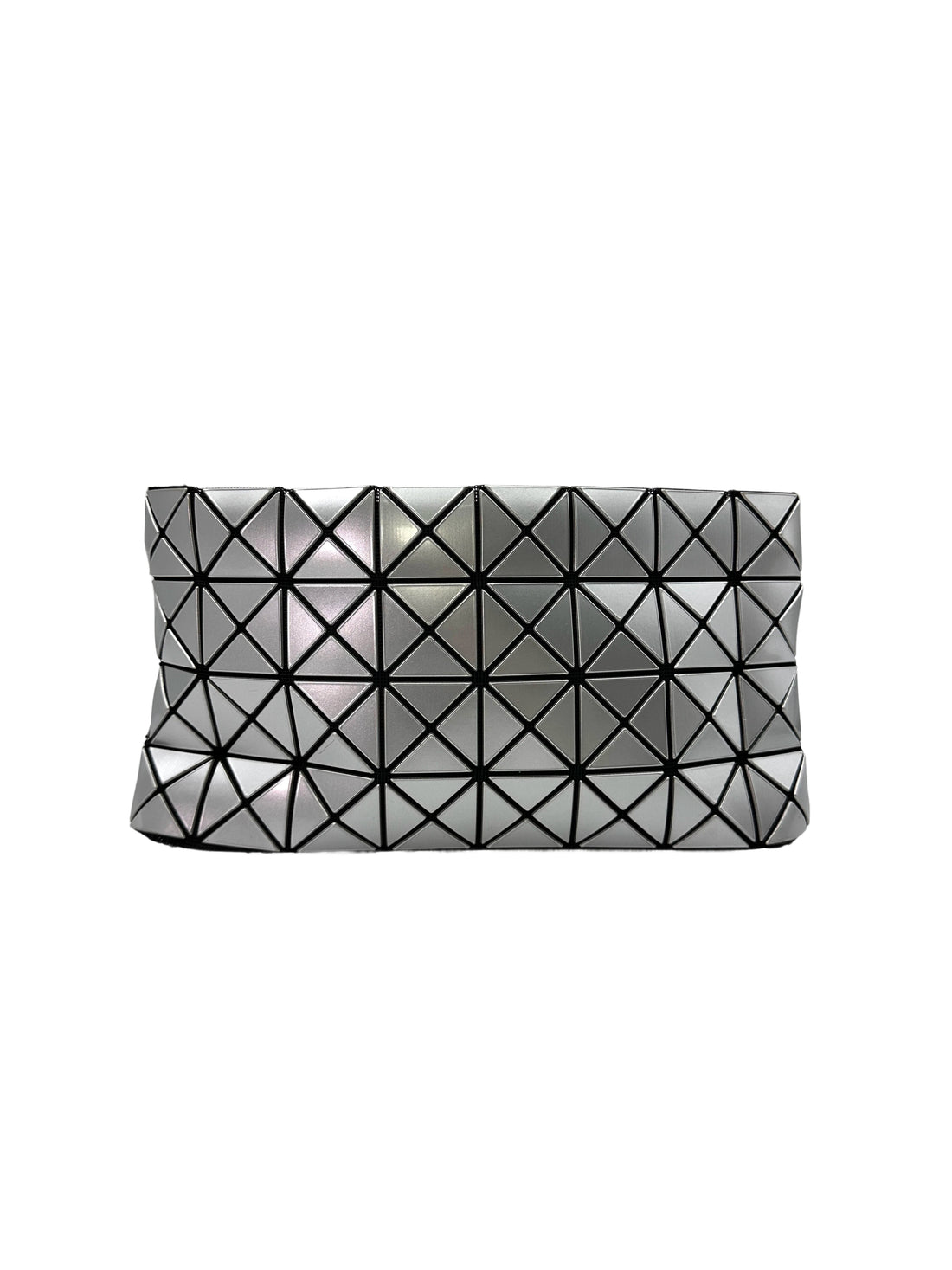 Issey Miyake Geometric-Patterned Metallic Shoulder Bag IM01