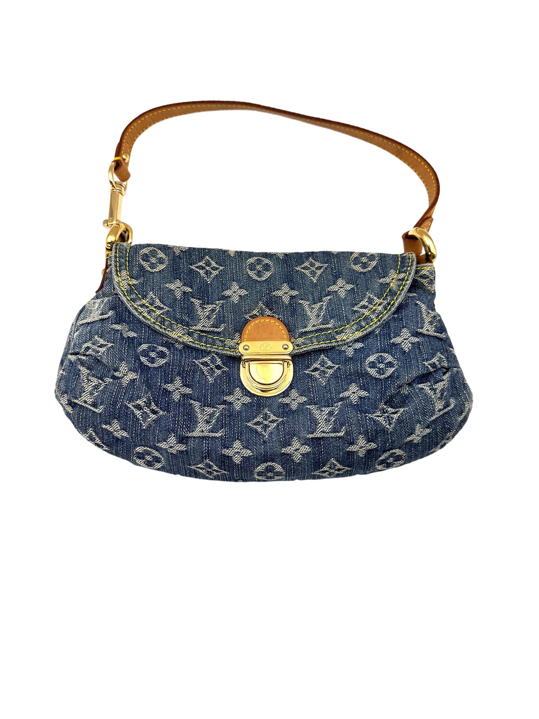 Louis Vuitton Blue Monogram Denim Pleaty Bag LV2312