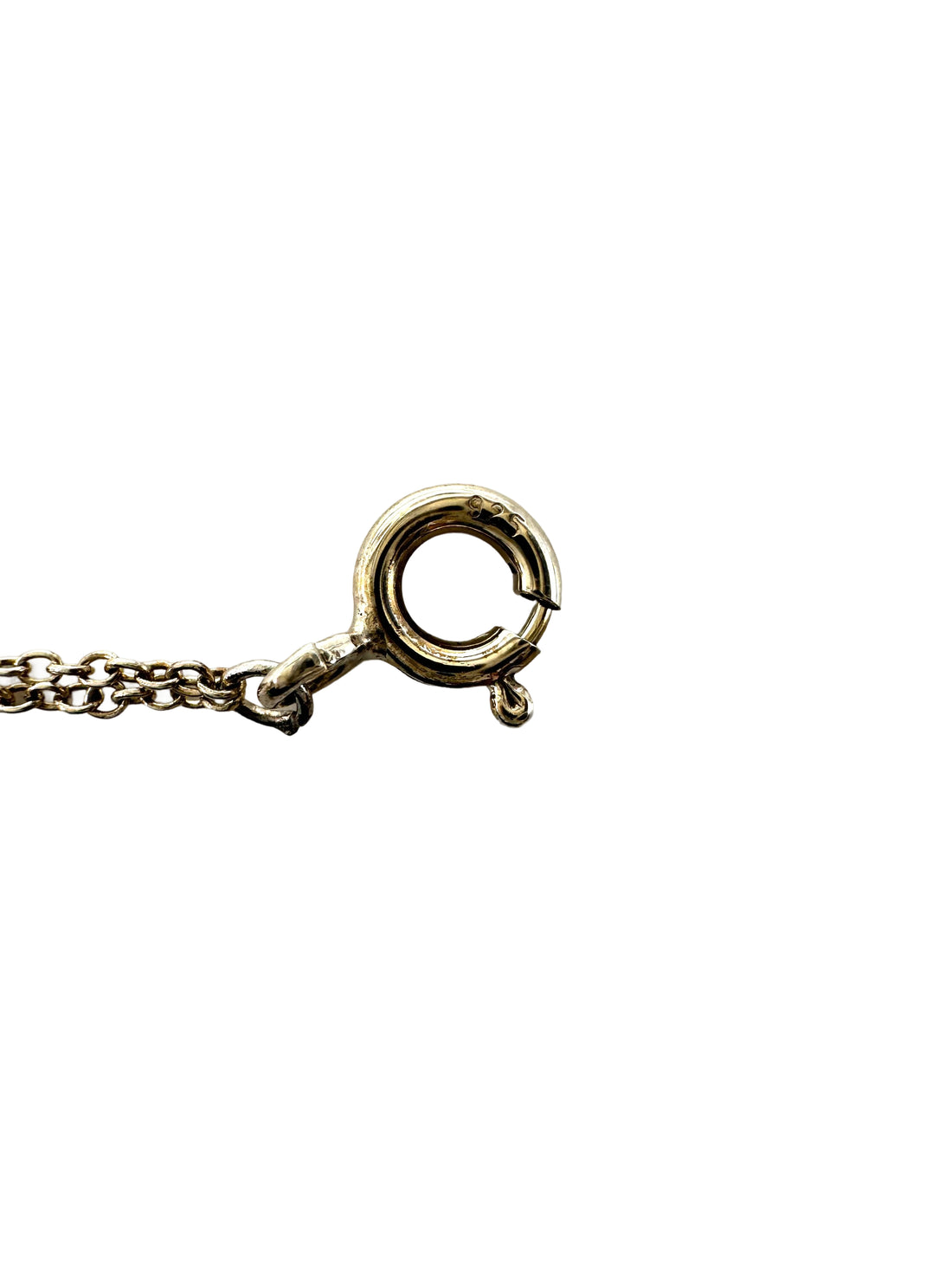 Tiffany&Co. Return To Tiffany Heart Tag Double Chain Necklace IRIS114